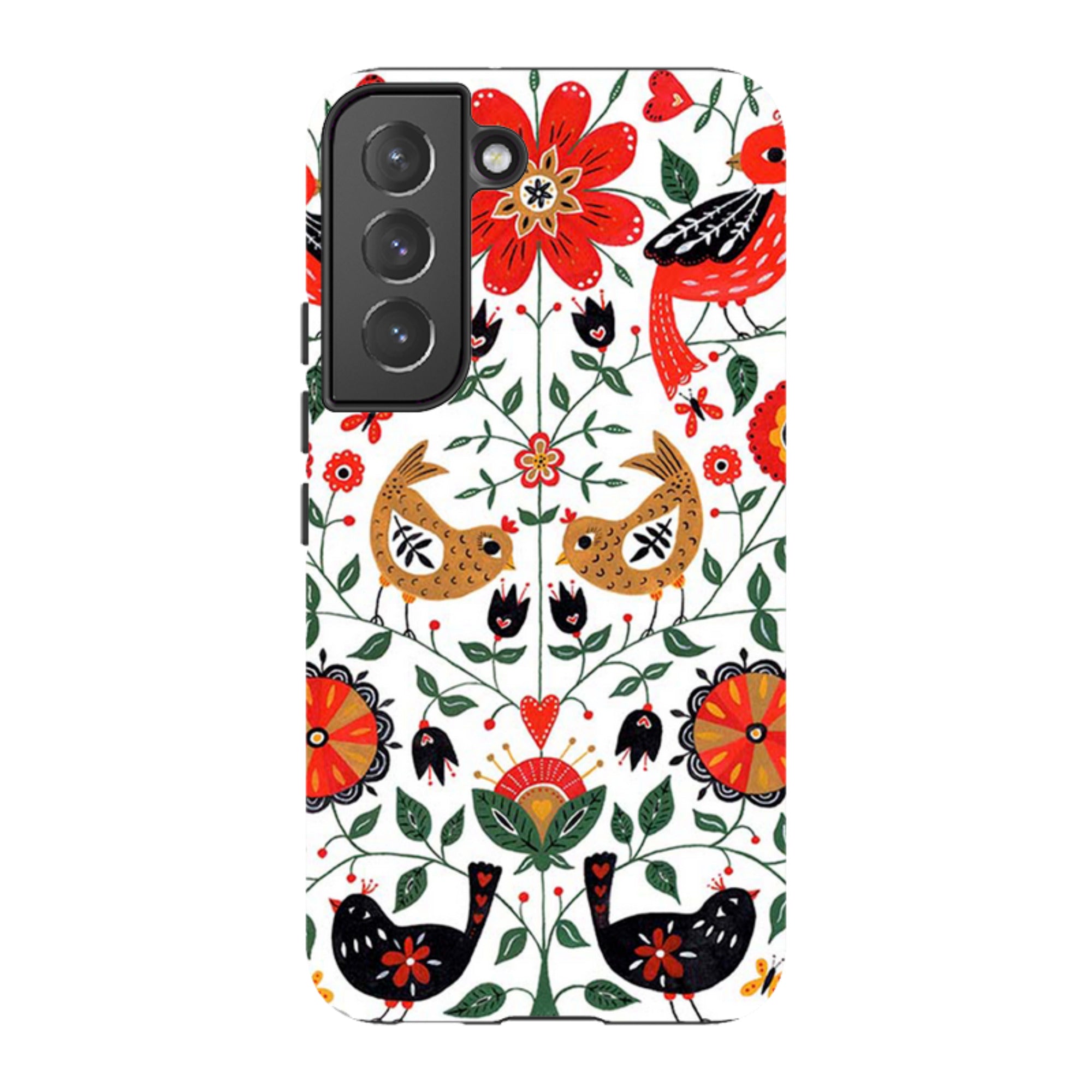 Samsung Tough Case - Birds And Floral By Suzy Taylor