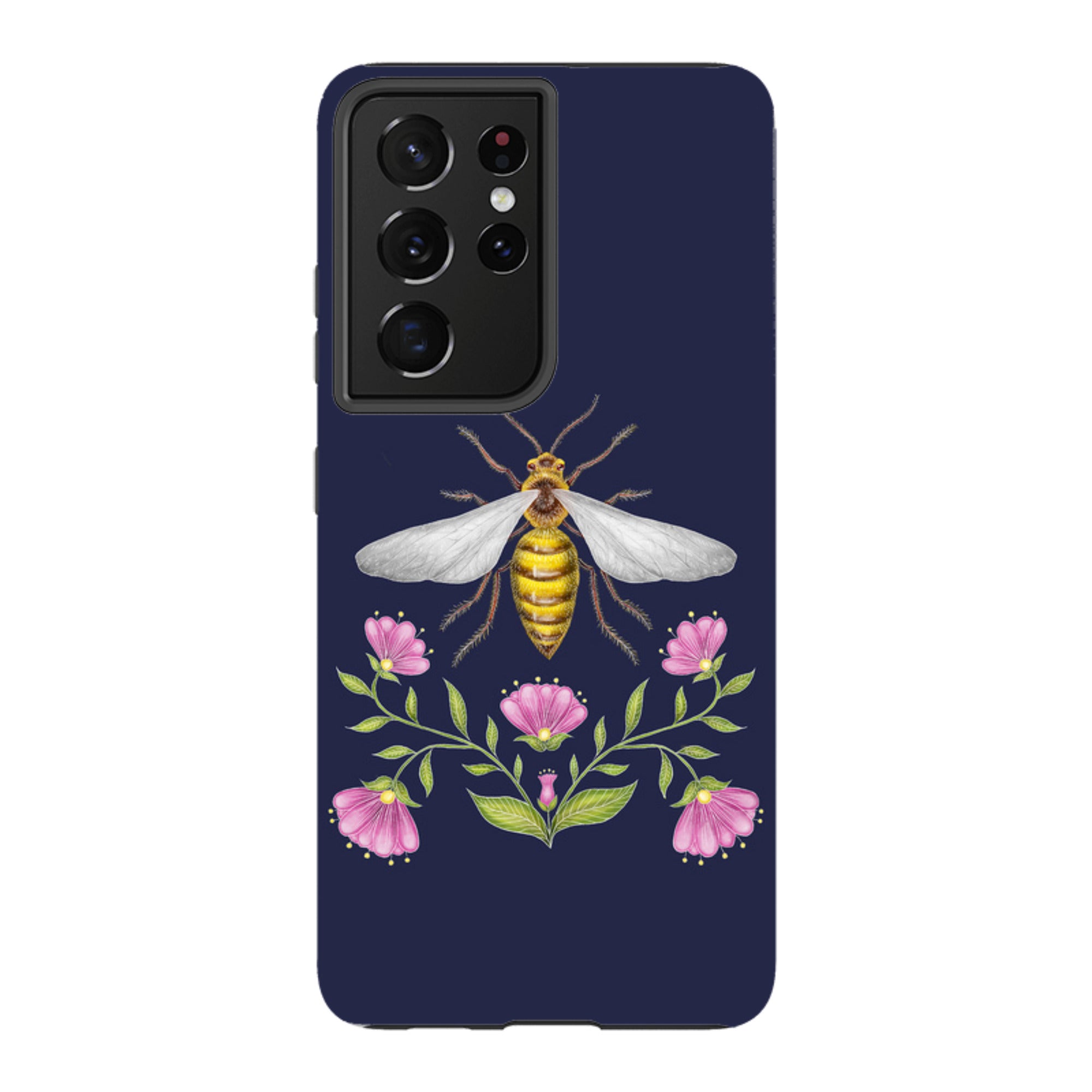 Samsung Tough Case - Wings Of Freedom Navy By Catherine Rowe