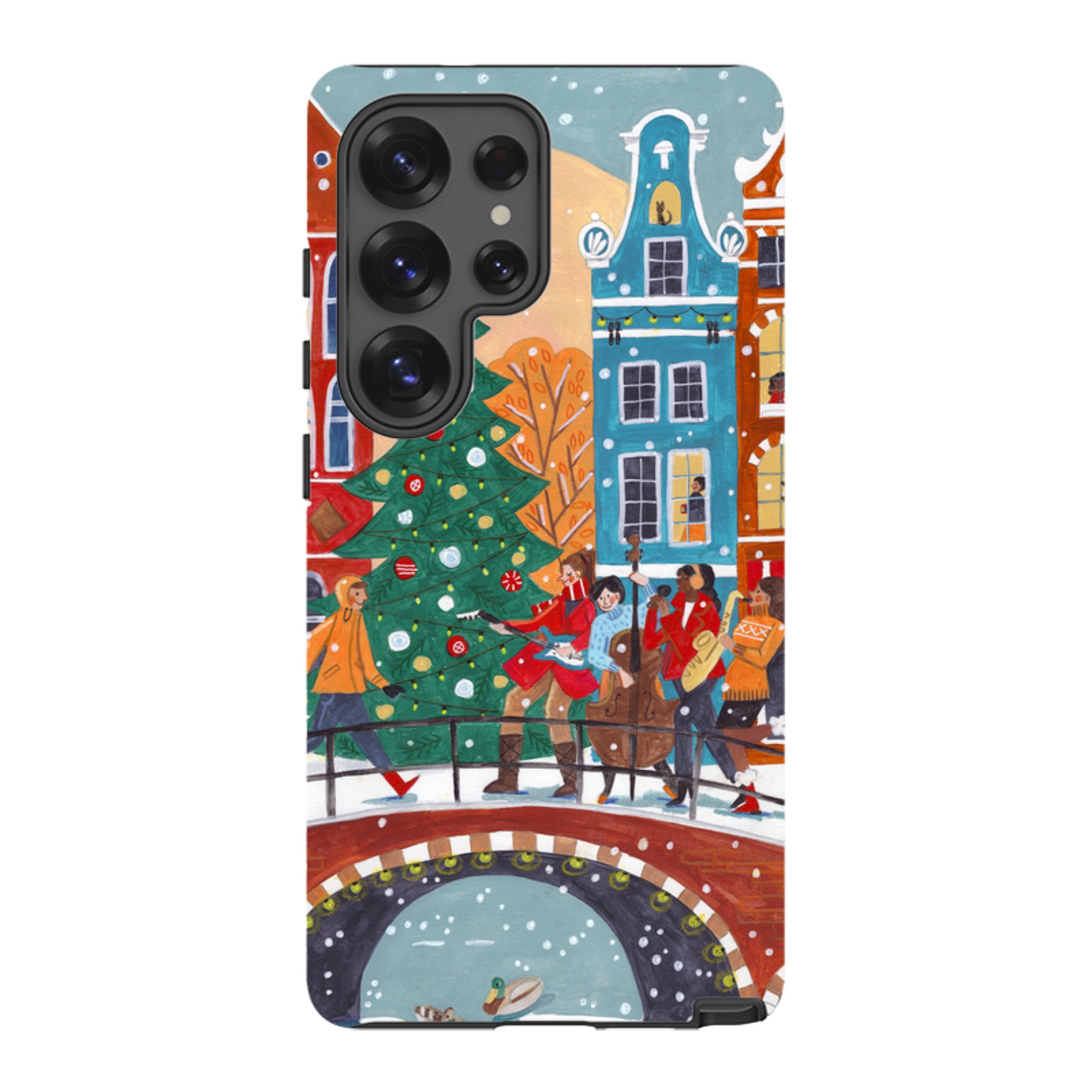 Samsung Tough Case - Christmas Music Amsterdam By Caroline Bonne Muller