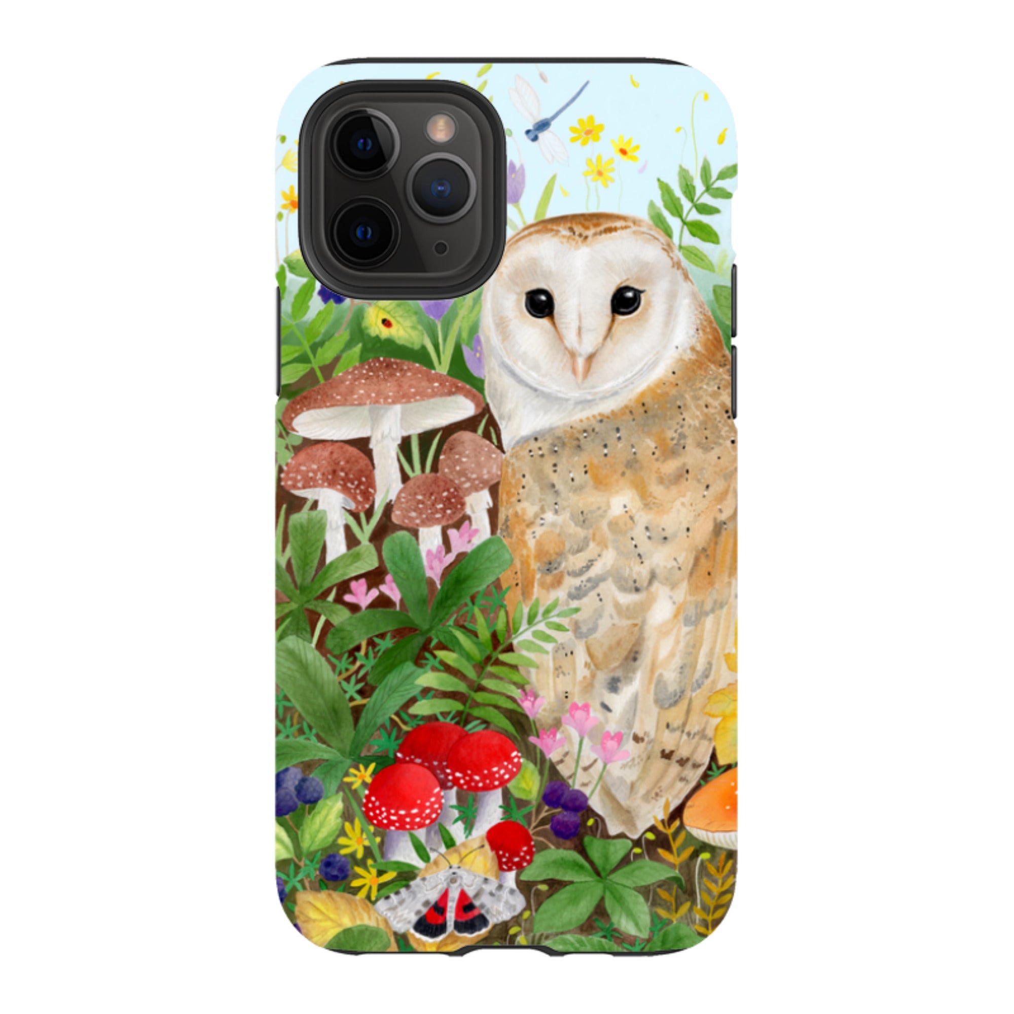iPhone Tough Case - Owl Garden By Bex Parkin