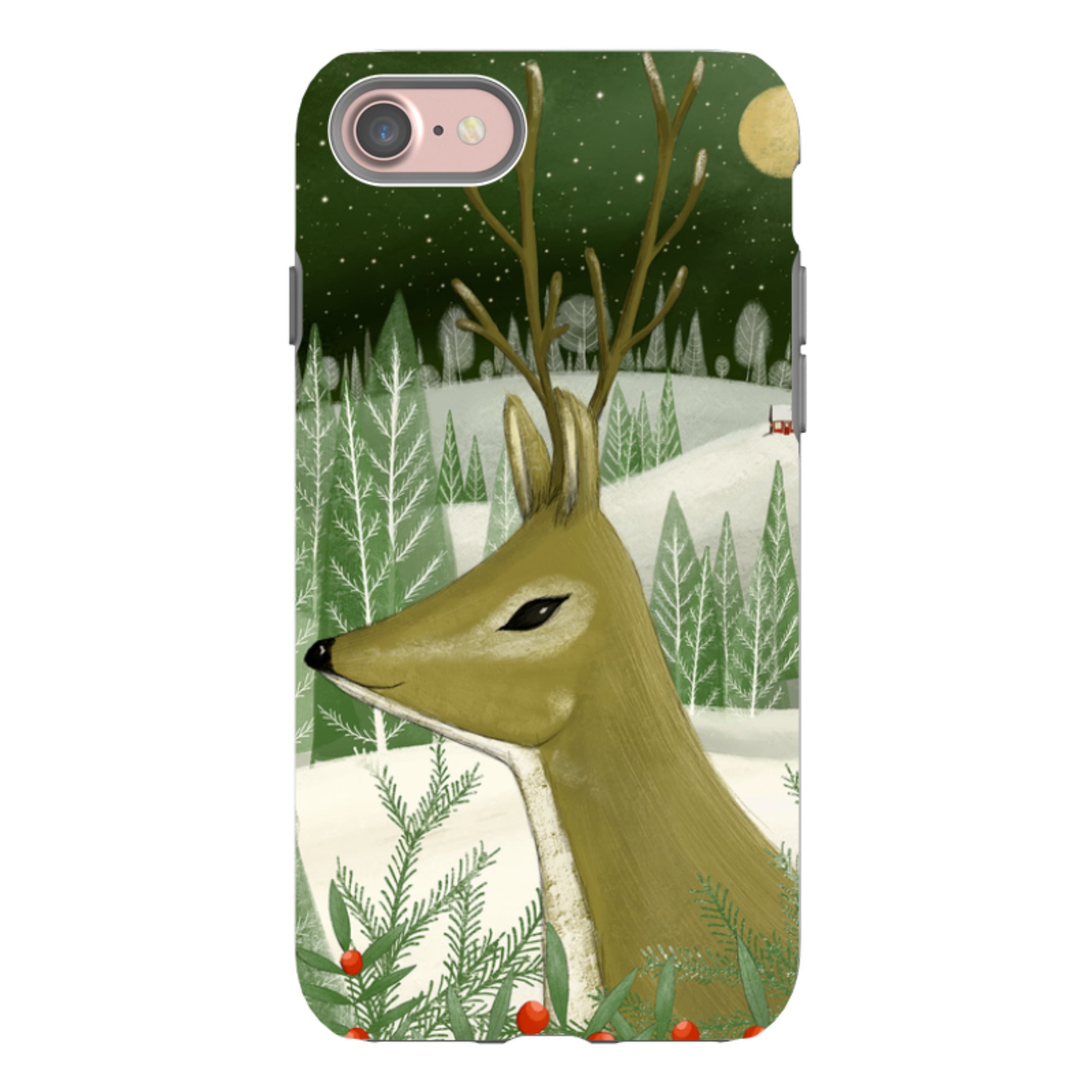 iPhone Tough Case - Reindeer By Maja Lindberg