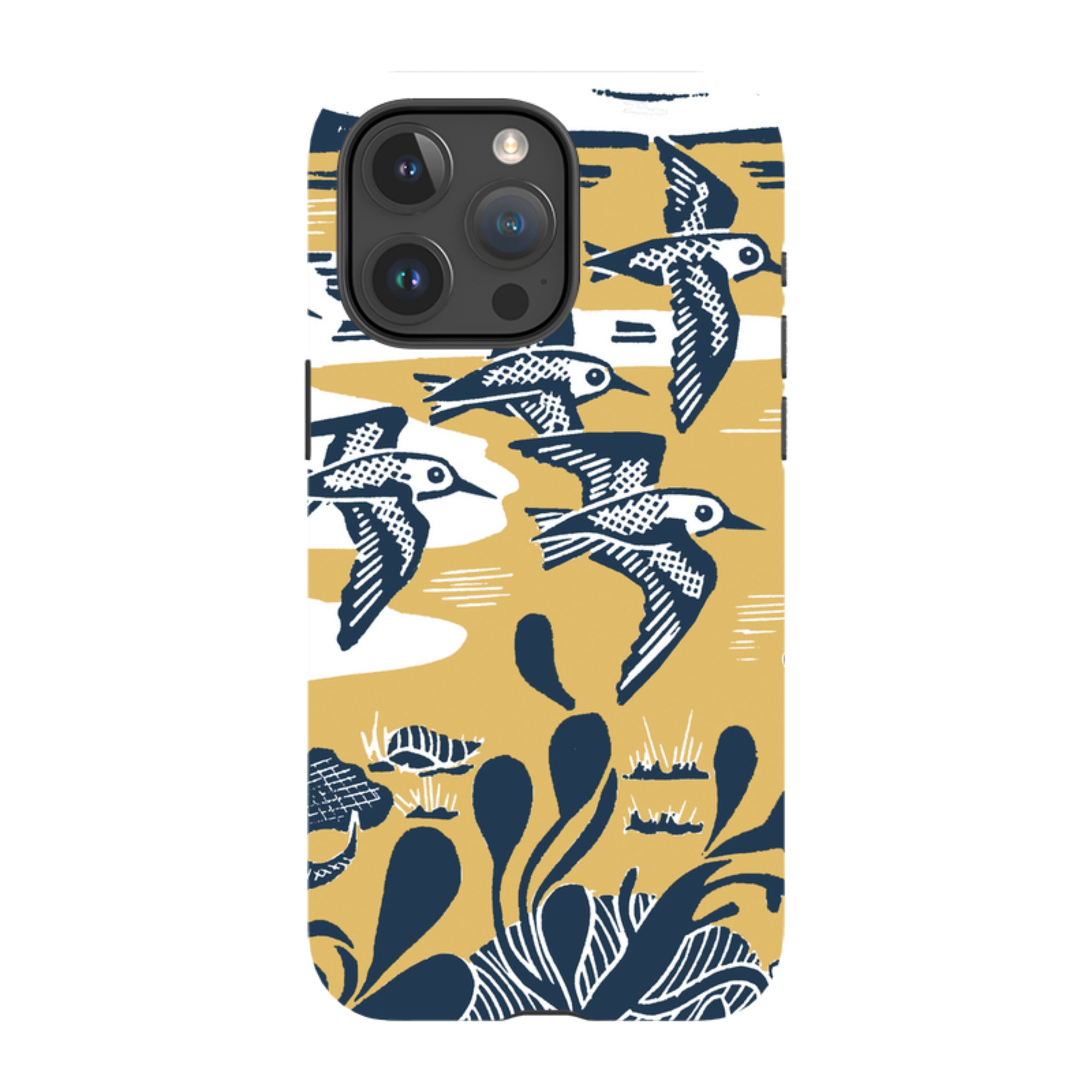 iPhone Tough Case - Sanderlings At The Shore By Kate Heiss