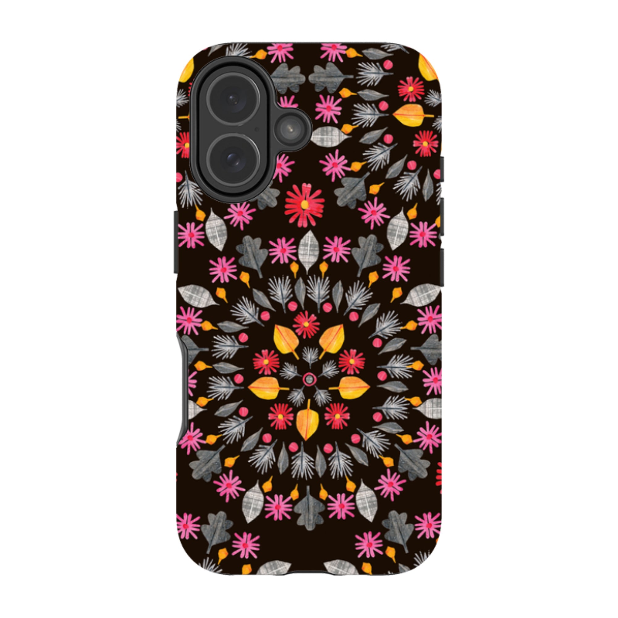 iPhone MagSafe Tough Case - Autumn Mandala By Tracey English