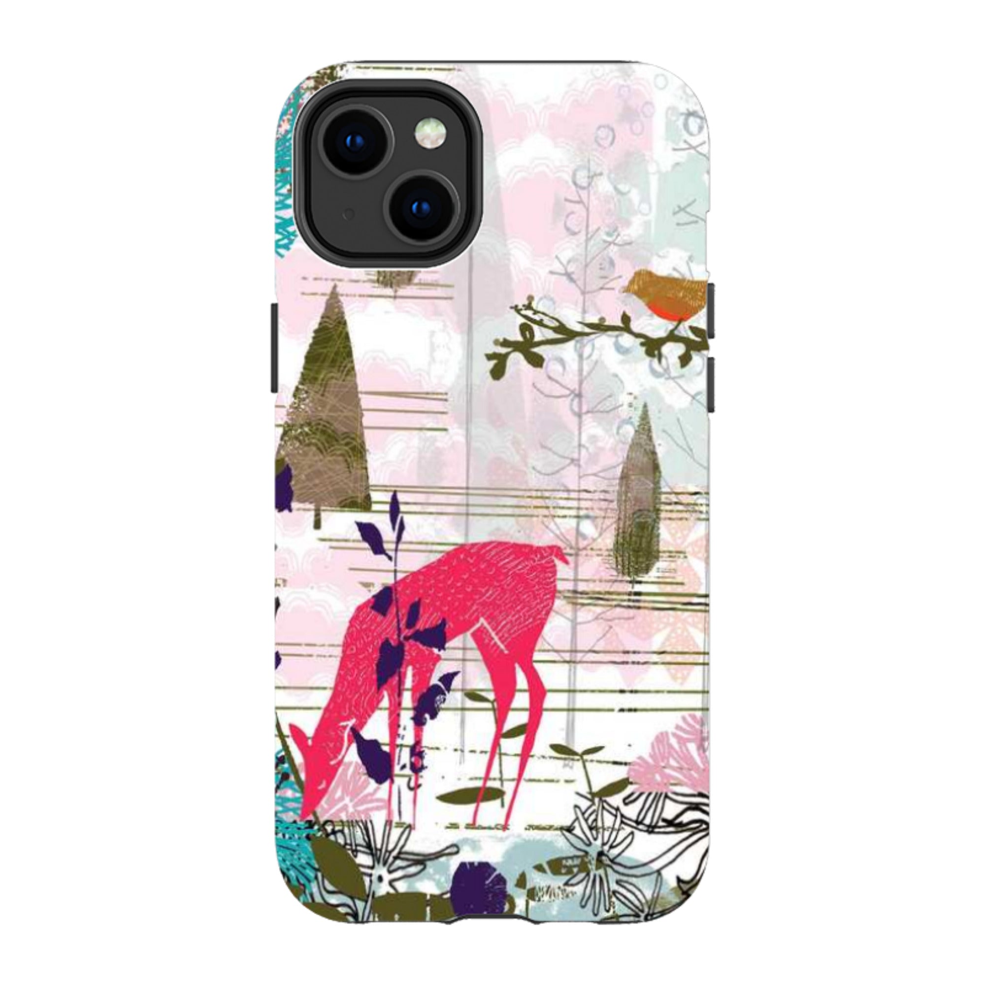 iPhone MagSafe Tough Case -  Forest Tale Robin Song By Tiffany Lynch