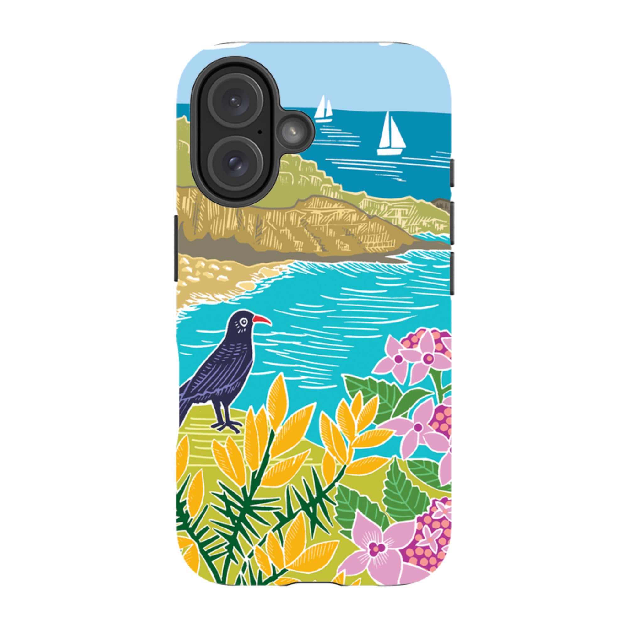 iPhone Tough Case - Porthgwarra Walk By Kate Heiss