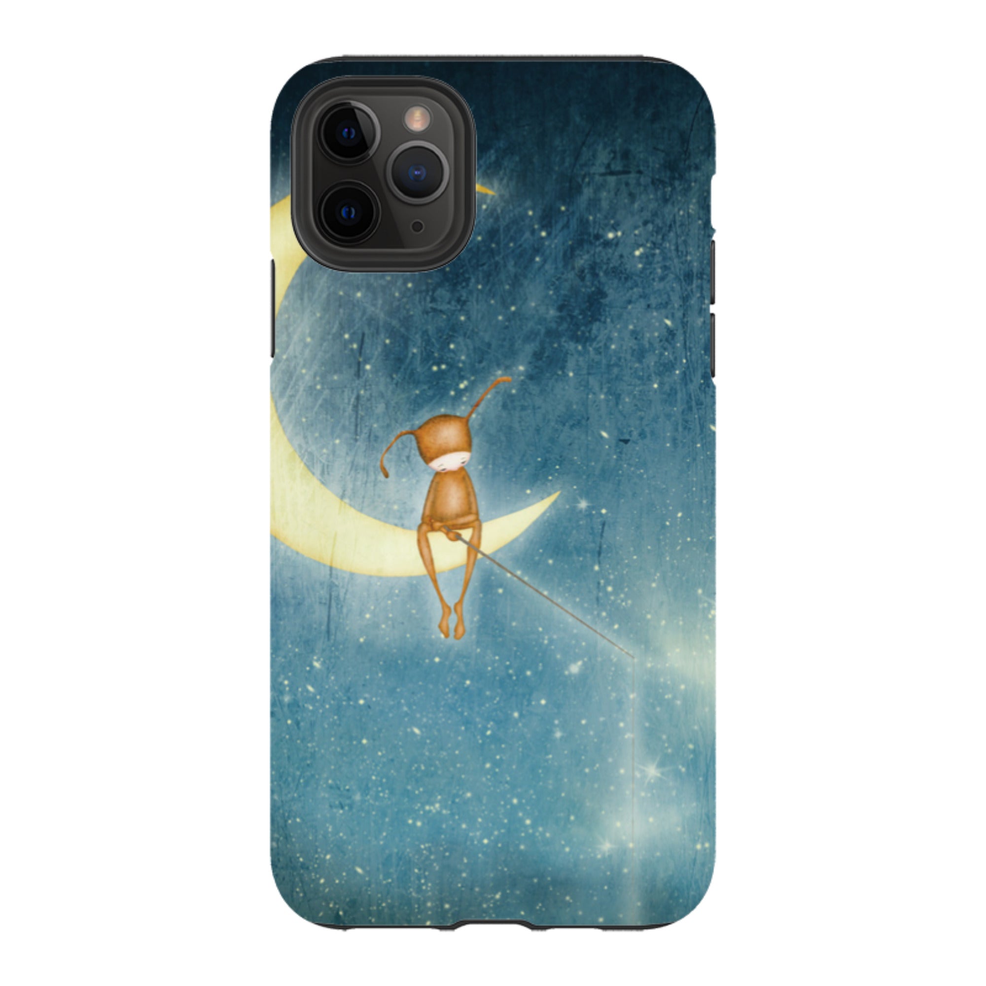 iPhone Tough Case - Fishing For Stars By Maja Lindberg