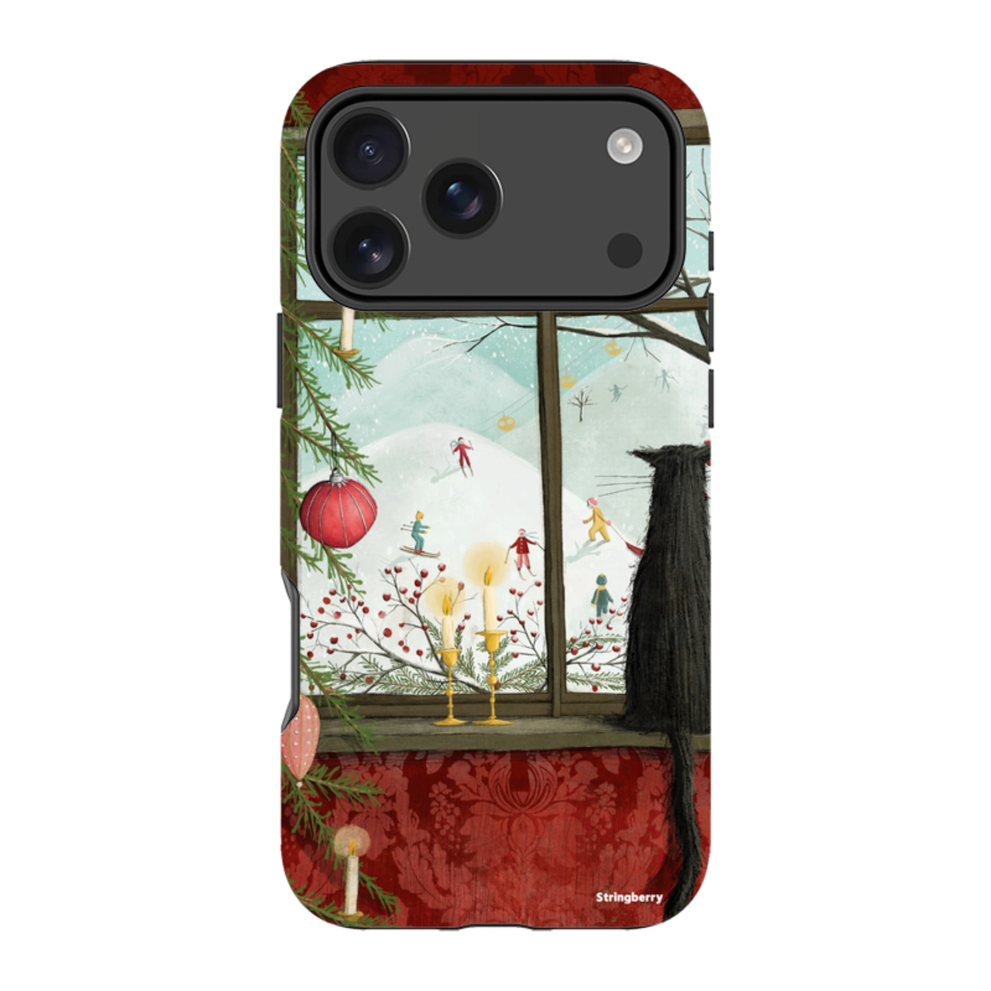 iPhone MagSafe Tough Case - Christmas Window By Maja Lindberg
