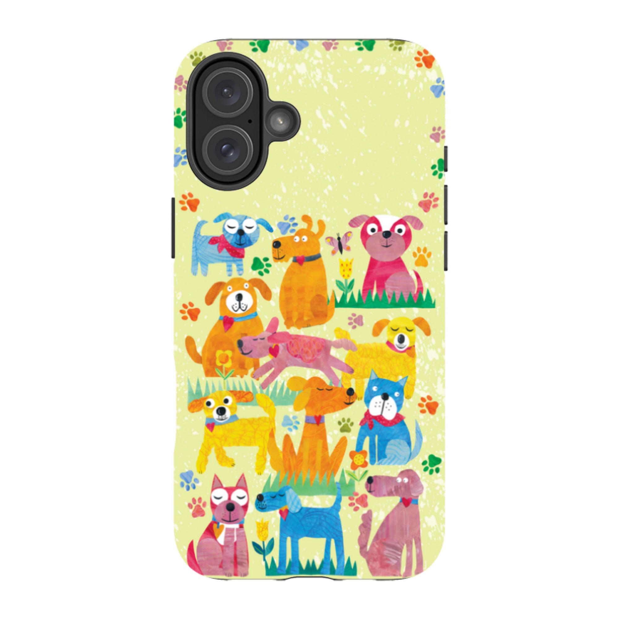 iPhone Tough Case - Dogs in the park By Tracey English