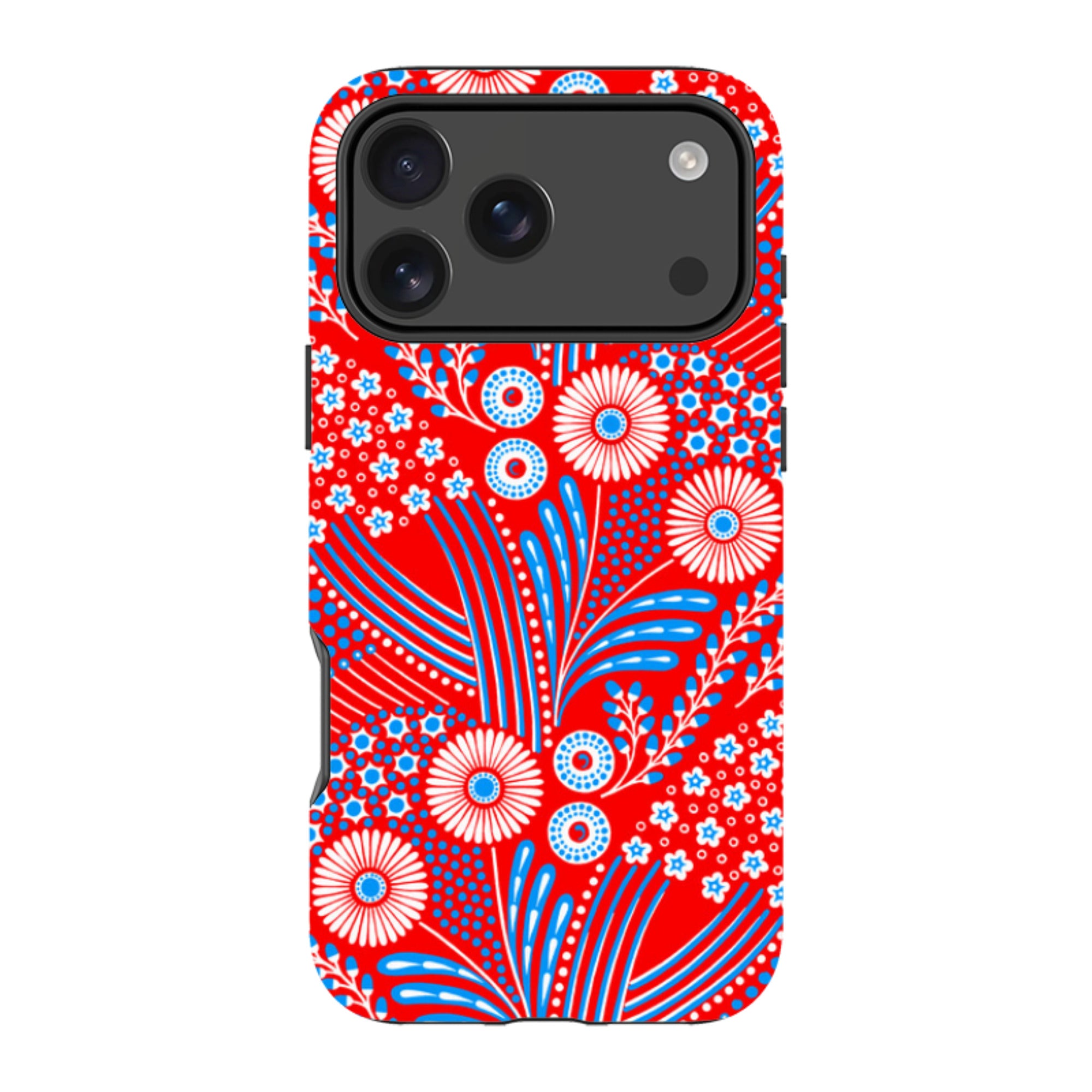 iPhone MagSafe Tough Case - Red Bouquet By Cressida Bell