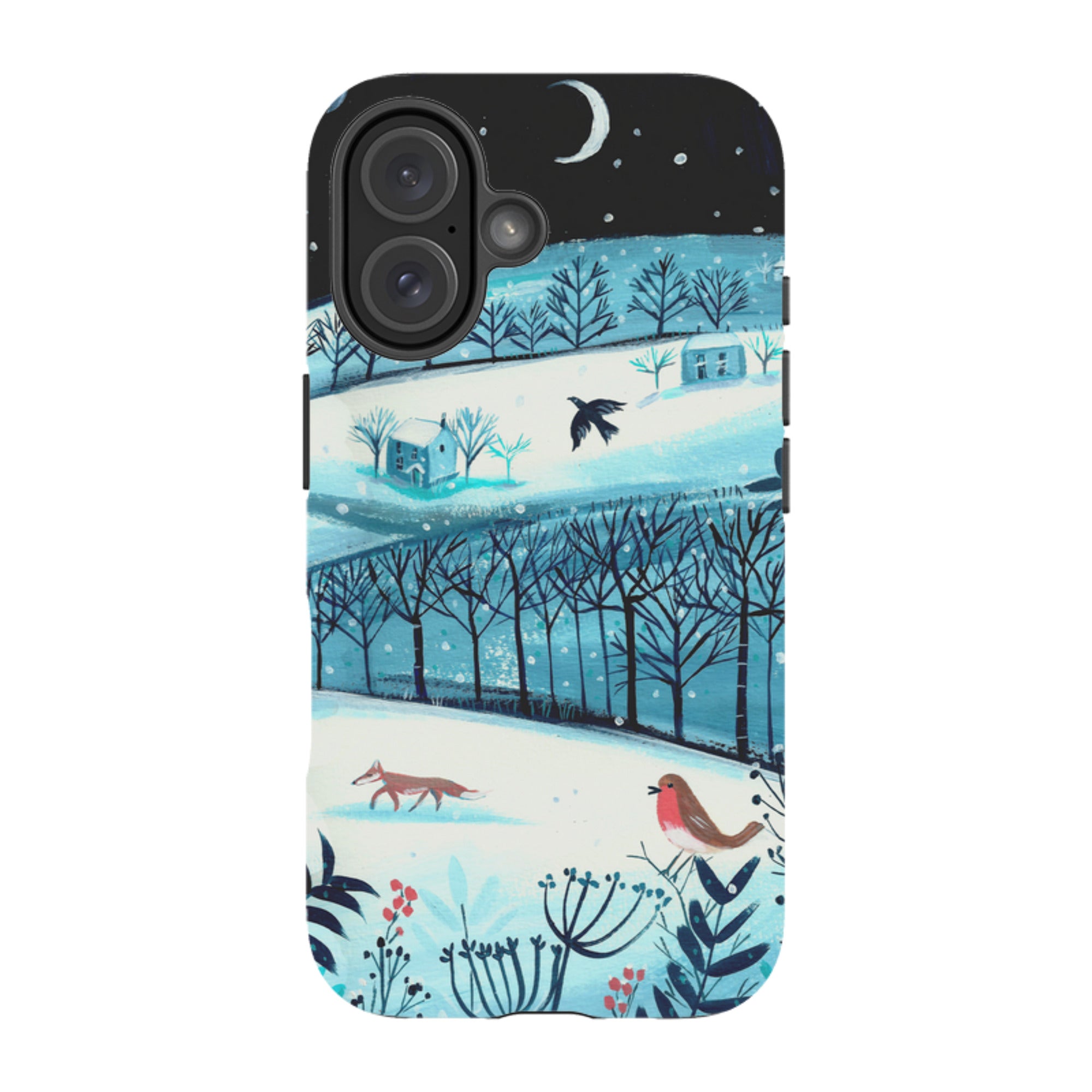 iPhone Tough Case - Winterscape-2 By Mary Stubberfield