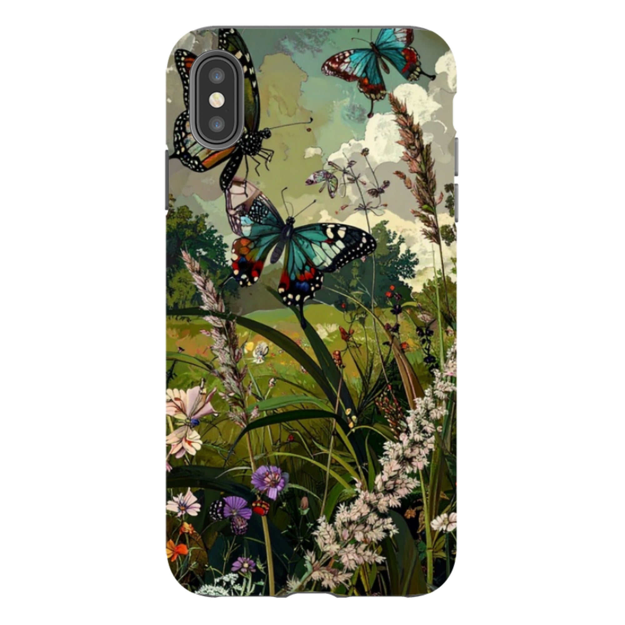 iPhone Tough Case - Green Vyne Tall Grass