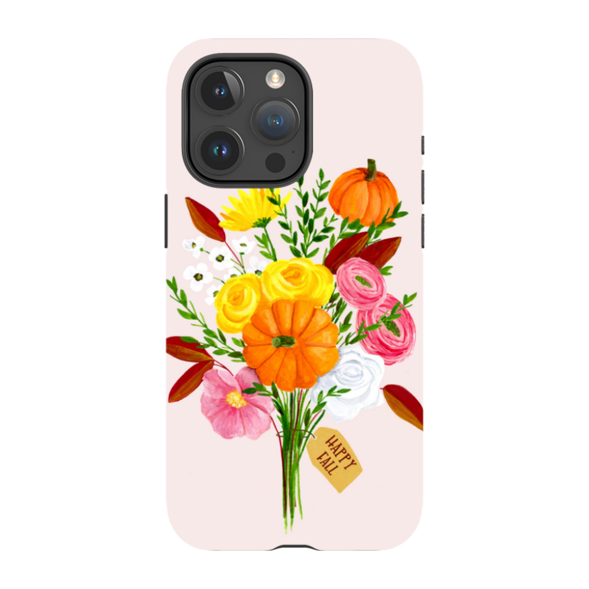 iPhone Tough Case - Happy Fall Florals By Abby Jacobs