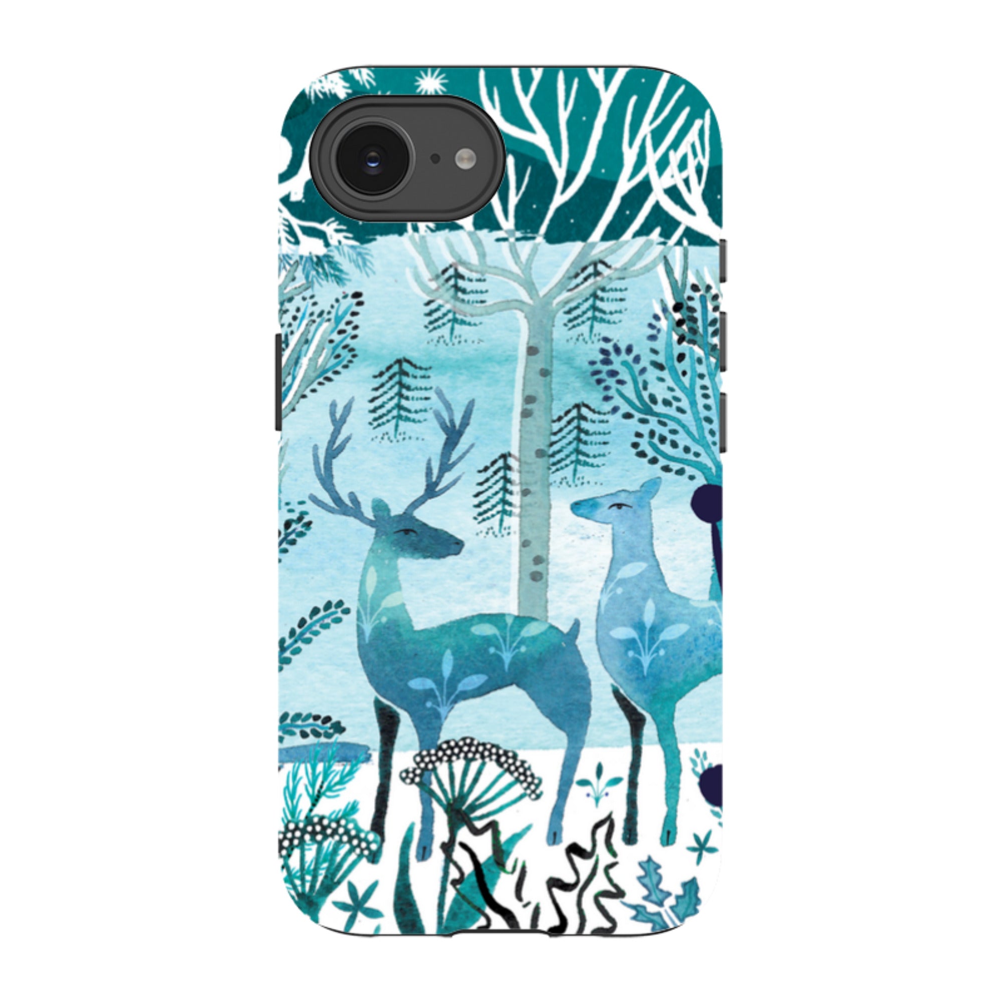 iPhone Tough Case - Frosted Branches By Emma Frances Grant