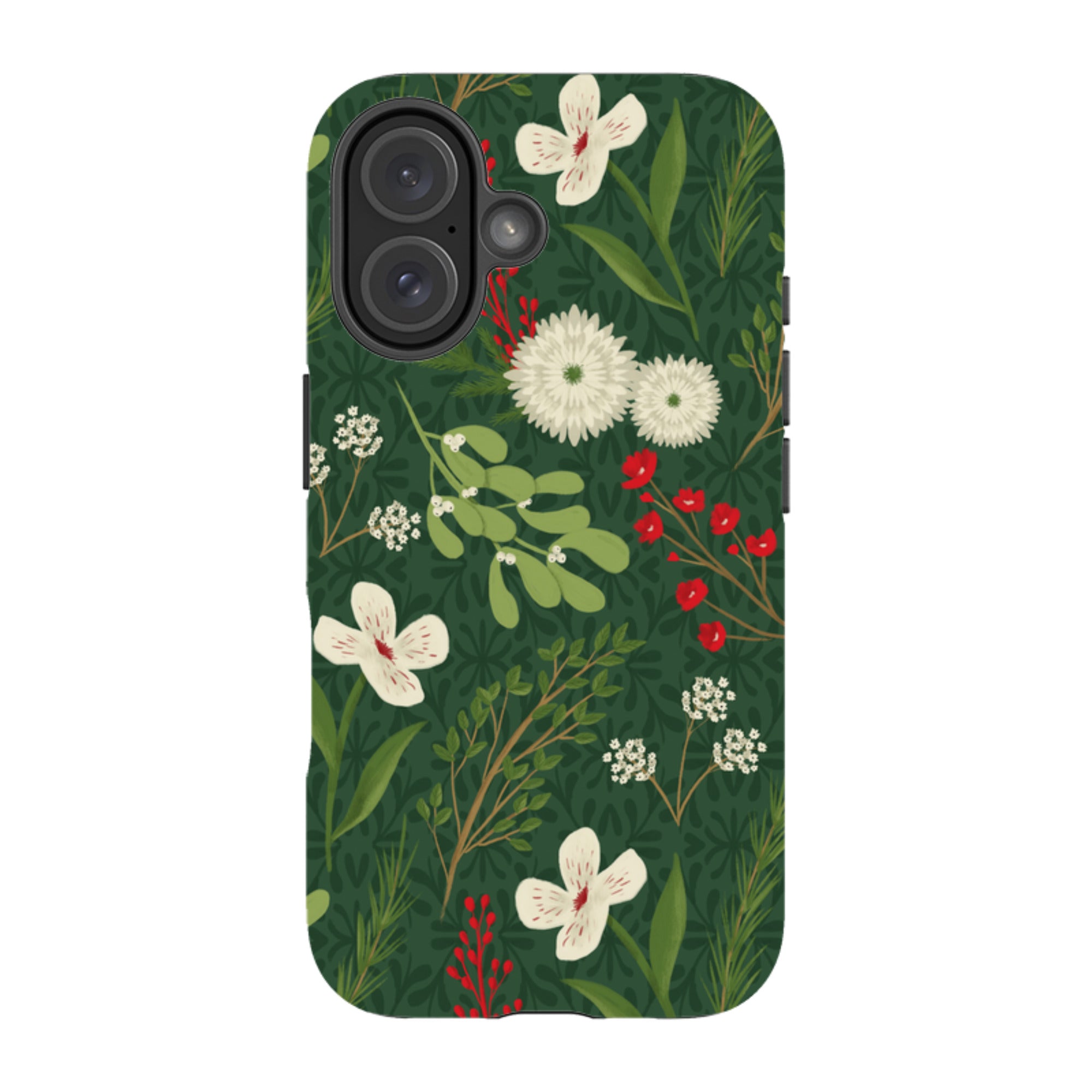 iPhone Tough Case - Holiday Foliage By Abby Jacobs