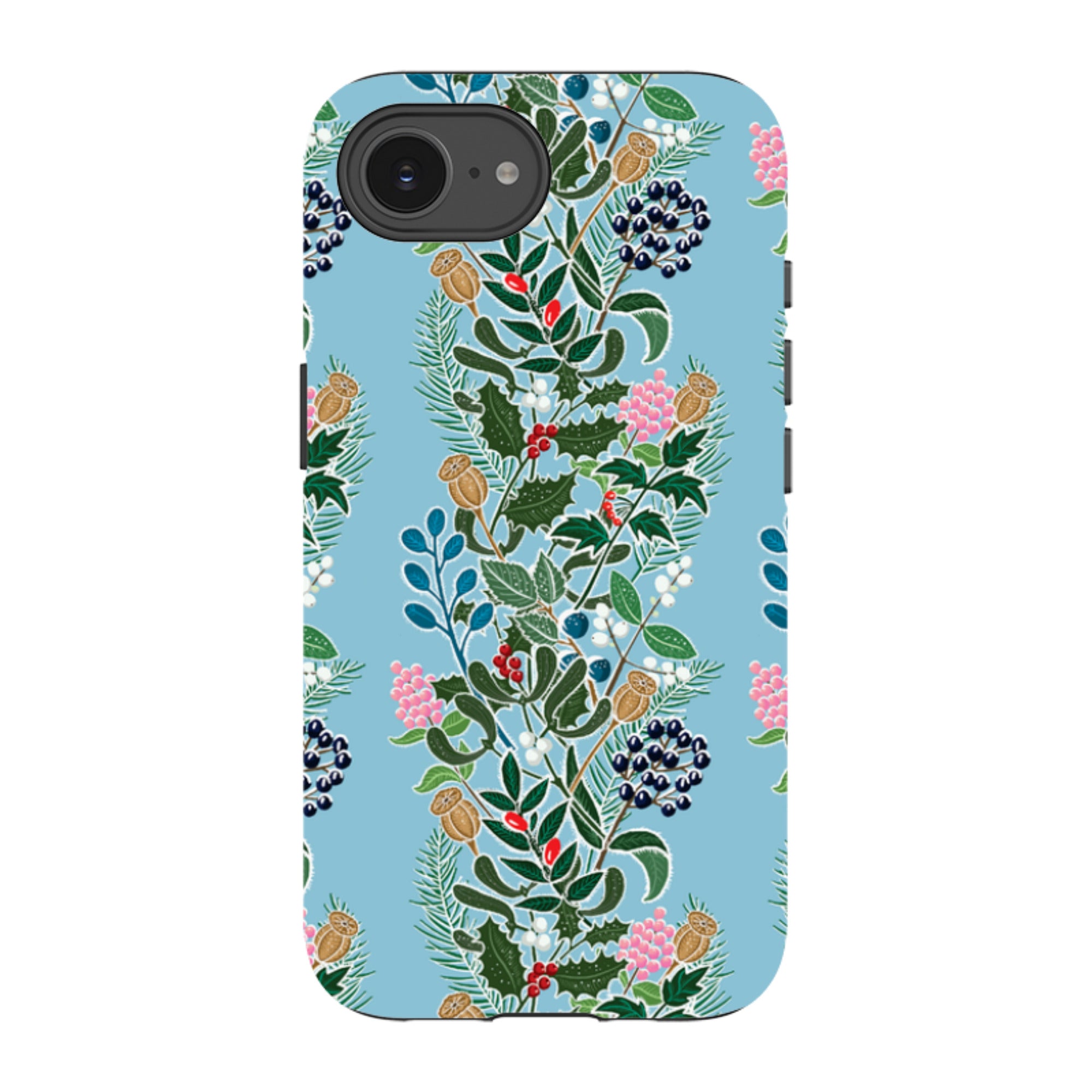 iPhone Tough Case - Winter Hedge-2 By kate Heiss