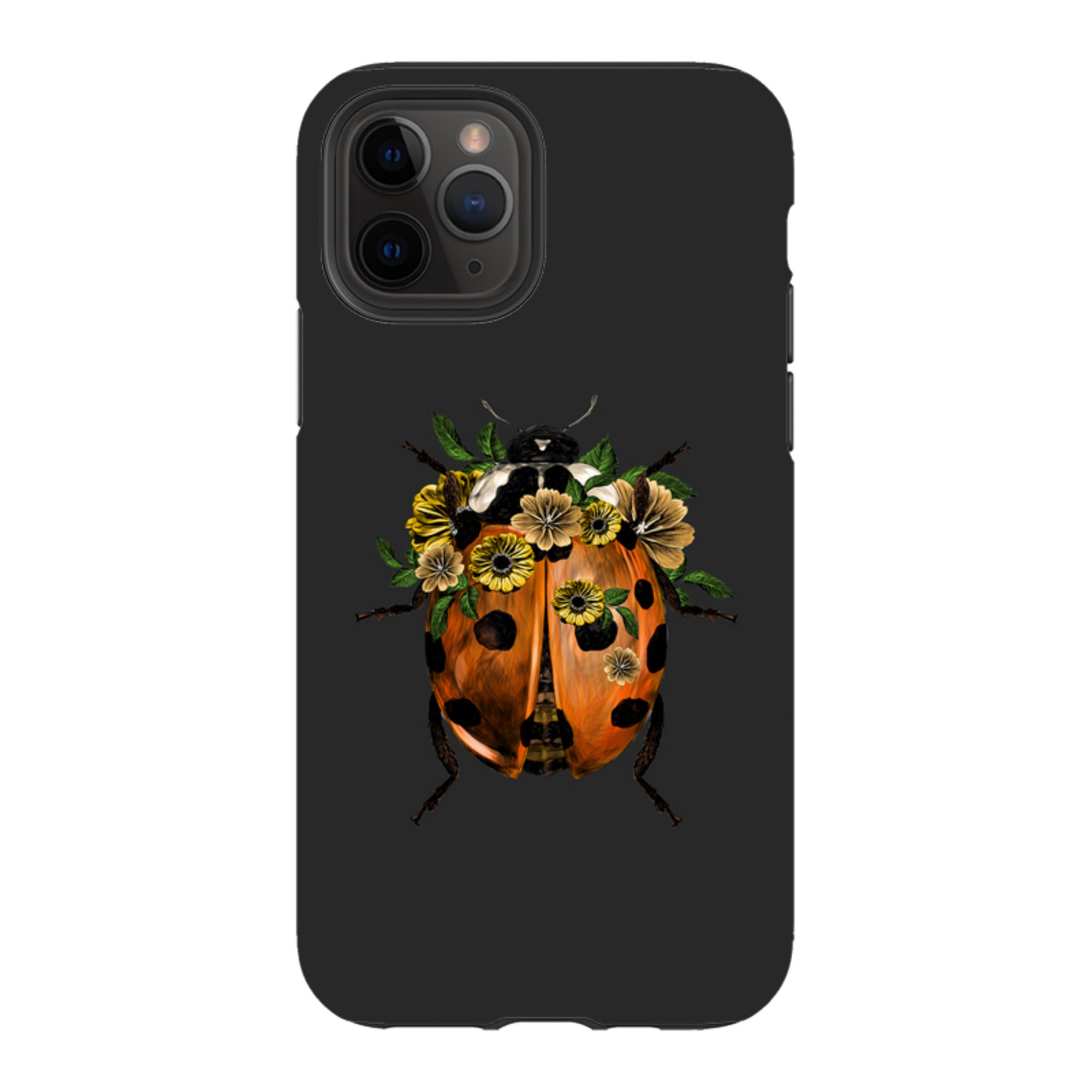 iPhone Tough Case - Ladybug Dark