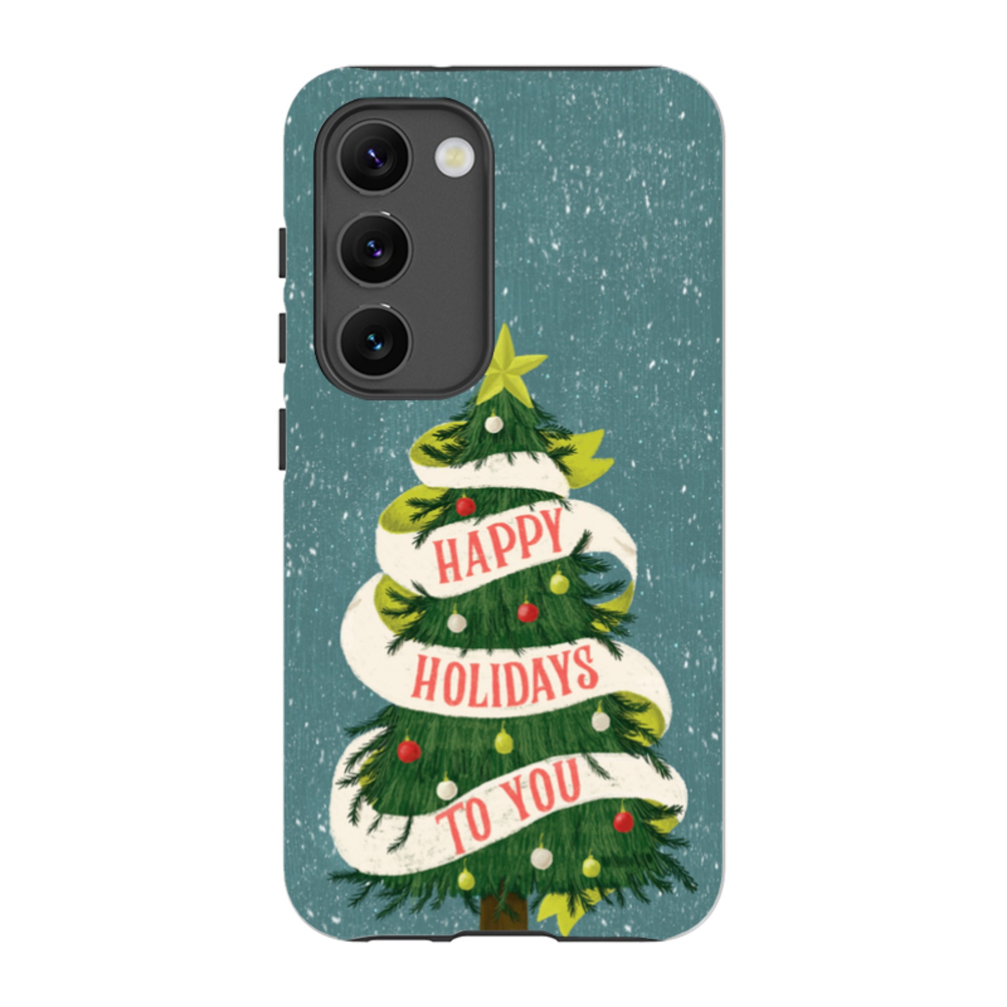 Samsung Tough Case - Happy Holidays By Abby Jacobs