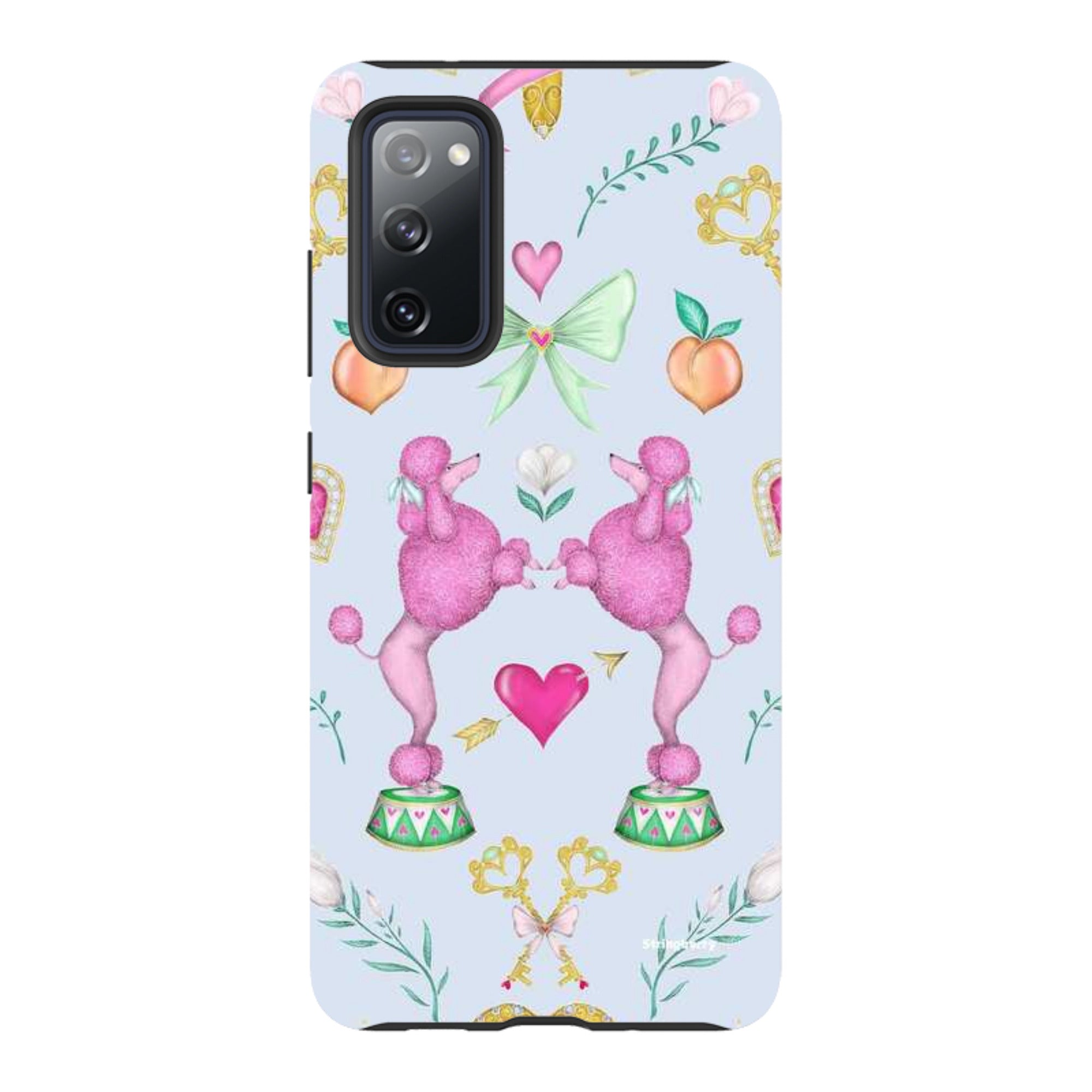 Samsung Tough Case - Pink Poodle Parlour Powder By Catherine Rowe