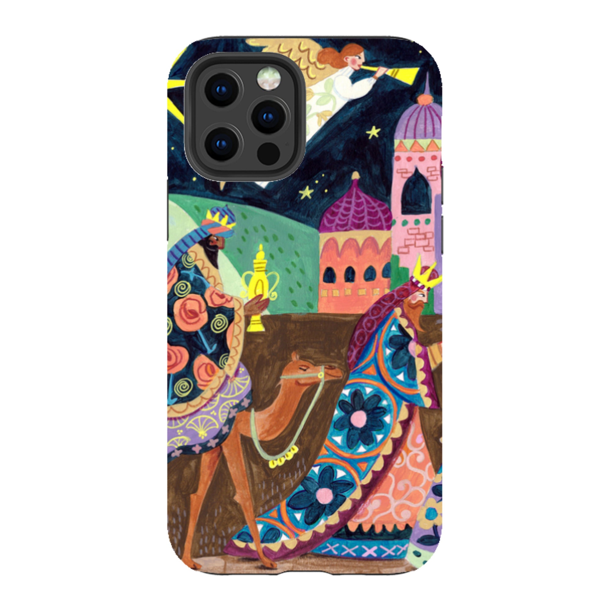 iPhone Tough Case - Wisemen By Caroline Bonne Muller