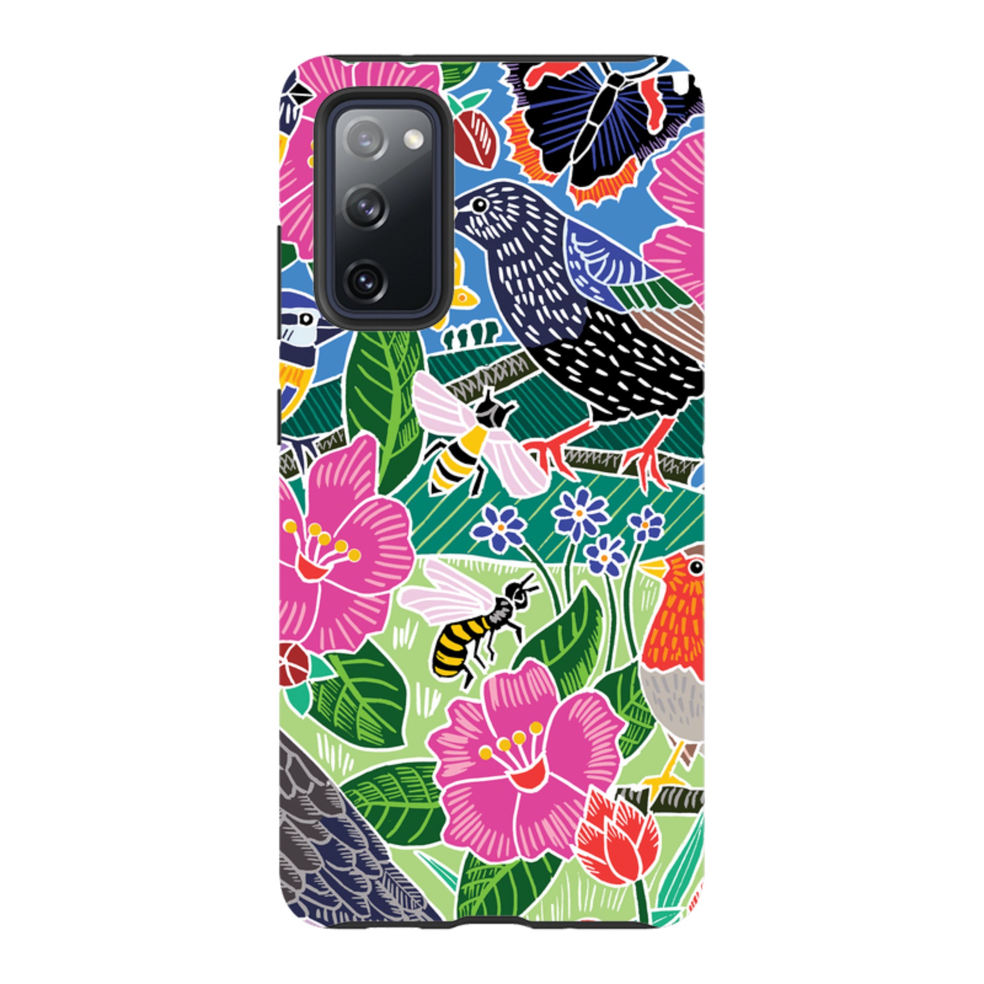 Samsung Tough Case - Garden Bird Jigsaw A By Kate Heiss