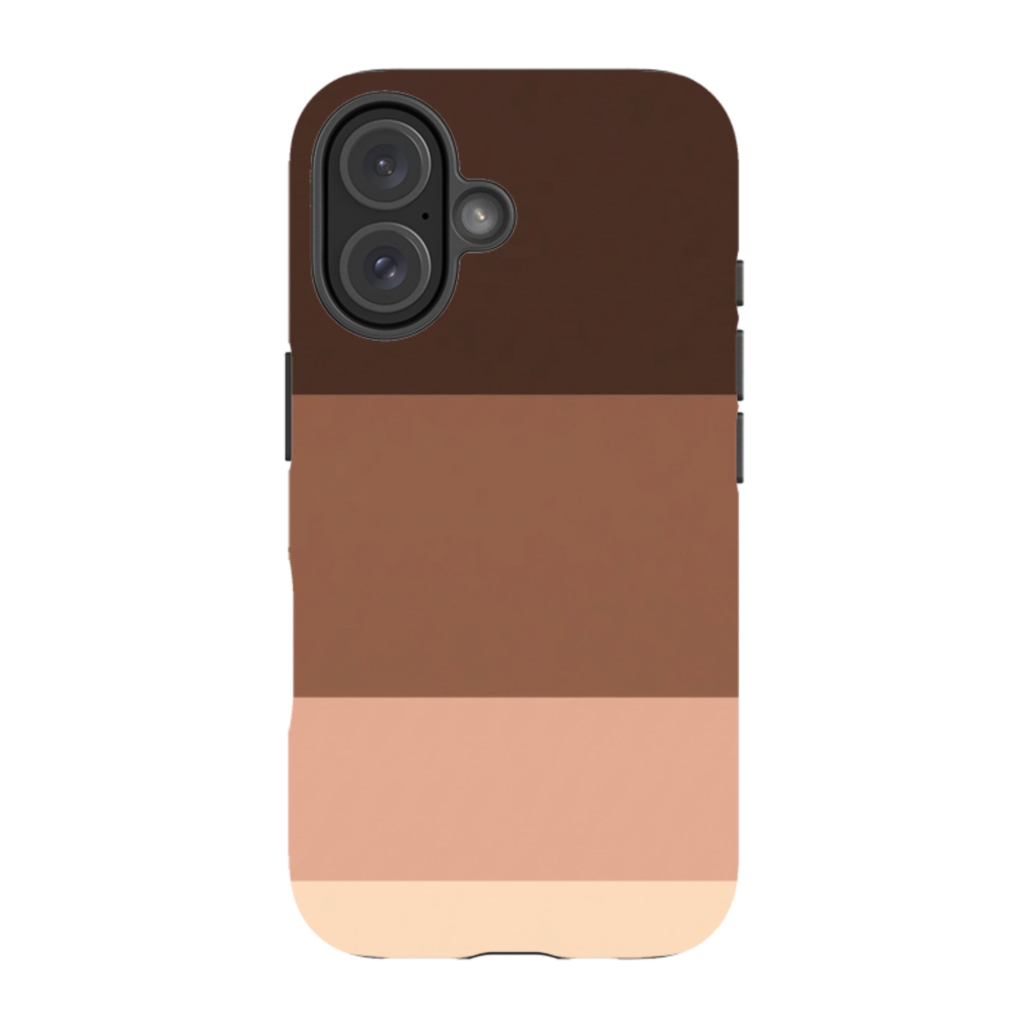 iPhone Tough Case - Brown Gradient