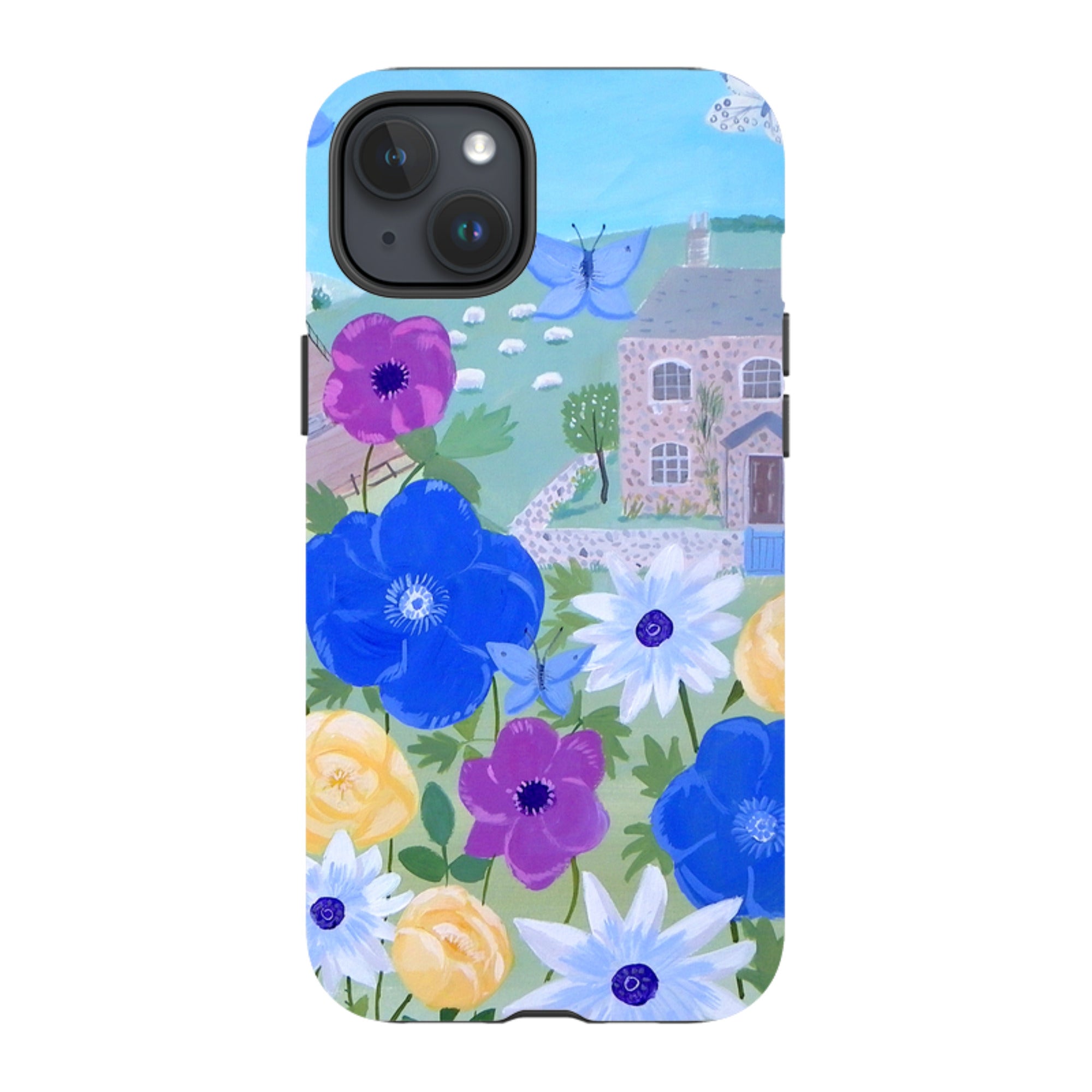 iPhone Tough Case - Cottage By Mary Stubberfield