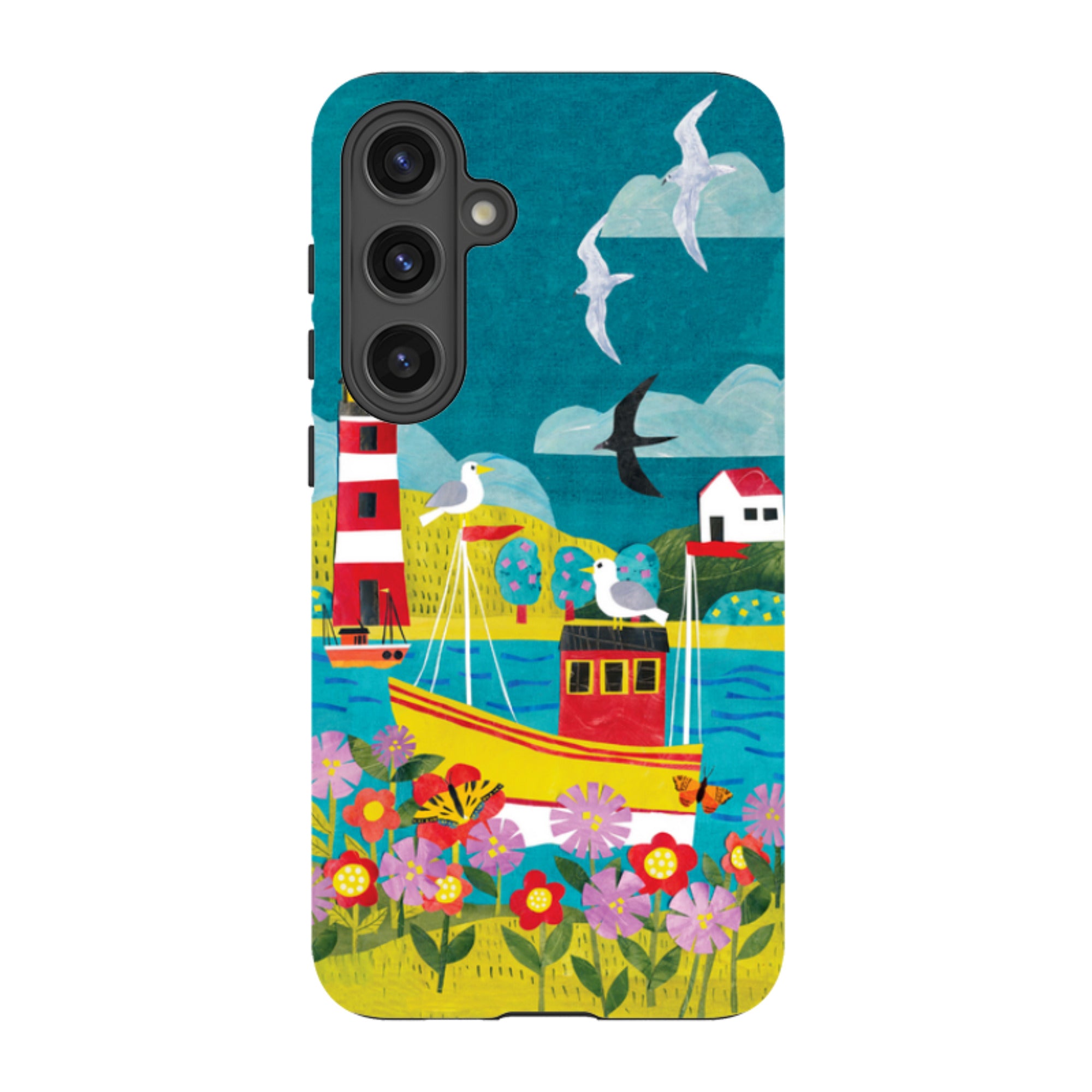 Samsung Tough  Case - Fishing Boat By Tracey English