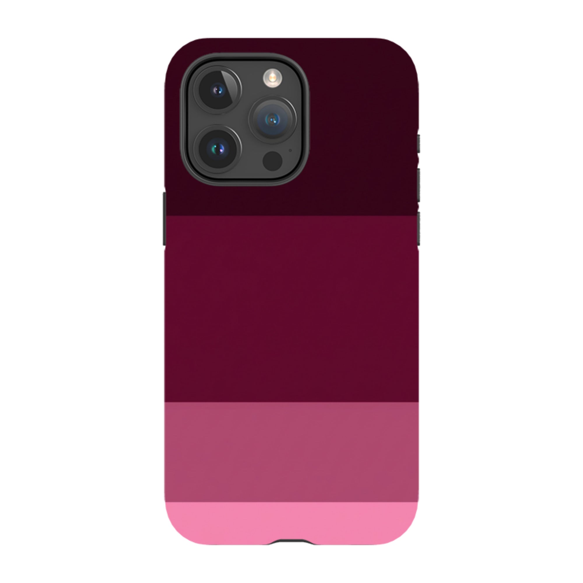 iPhone Tough Case - Burgundy Gradient