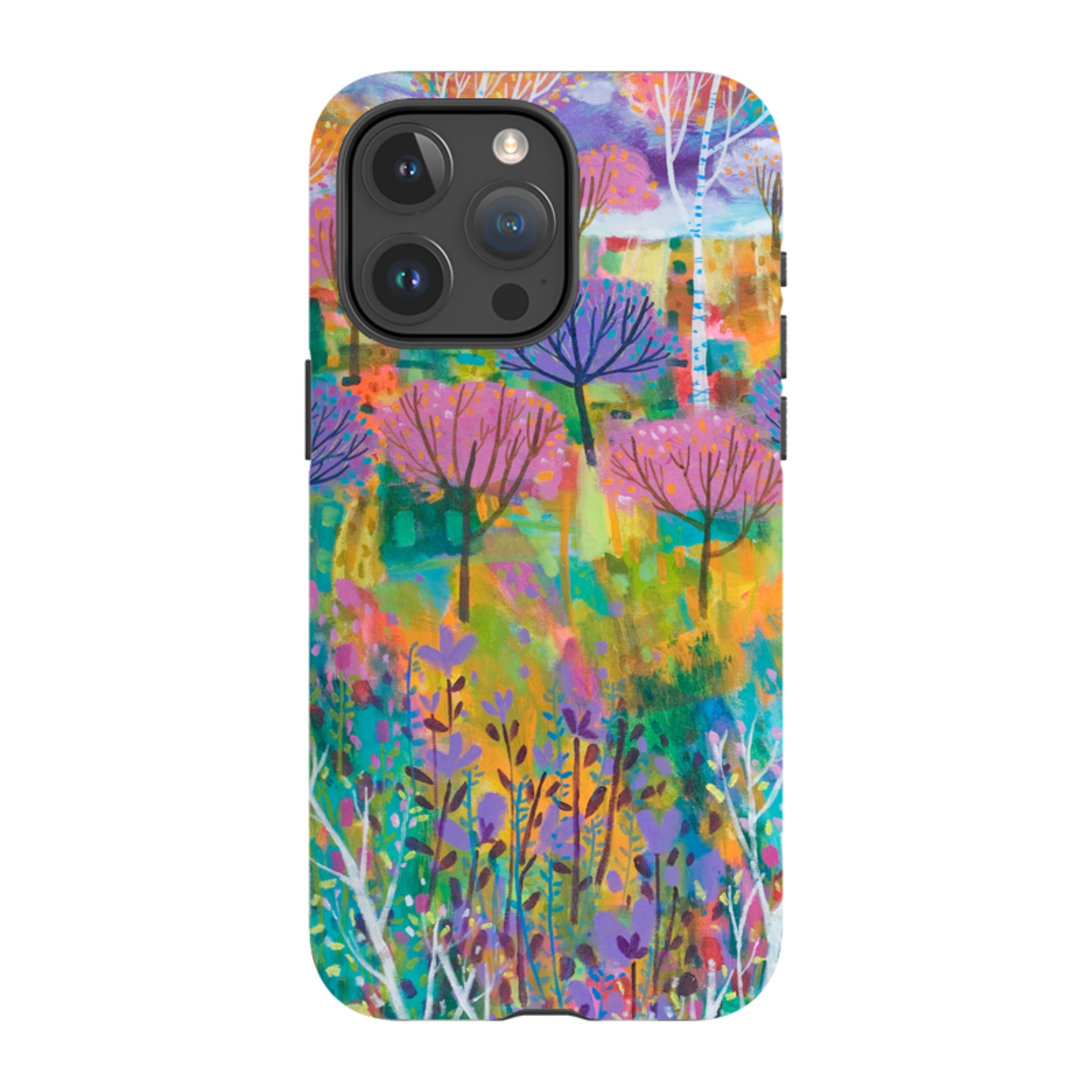 iPhone Tough Case - Trees By Claire West