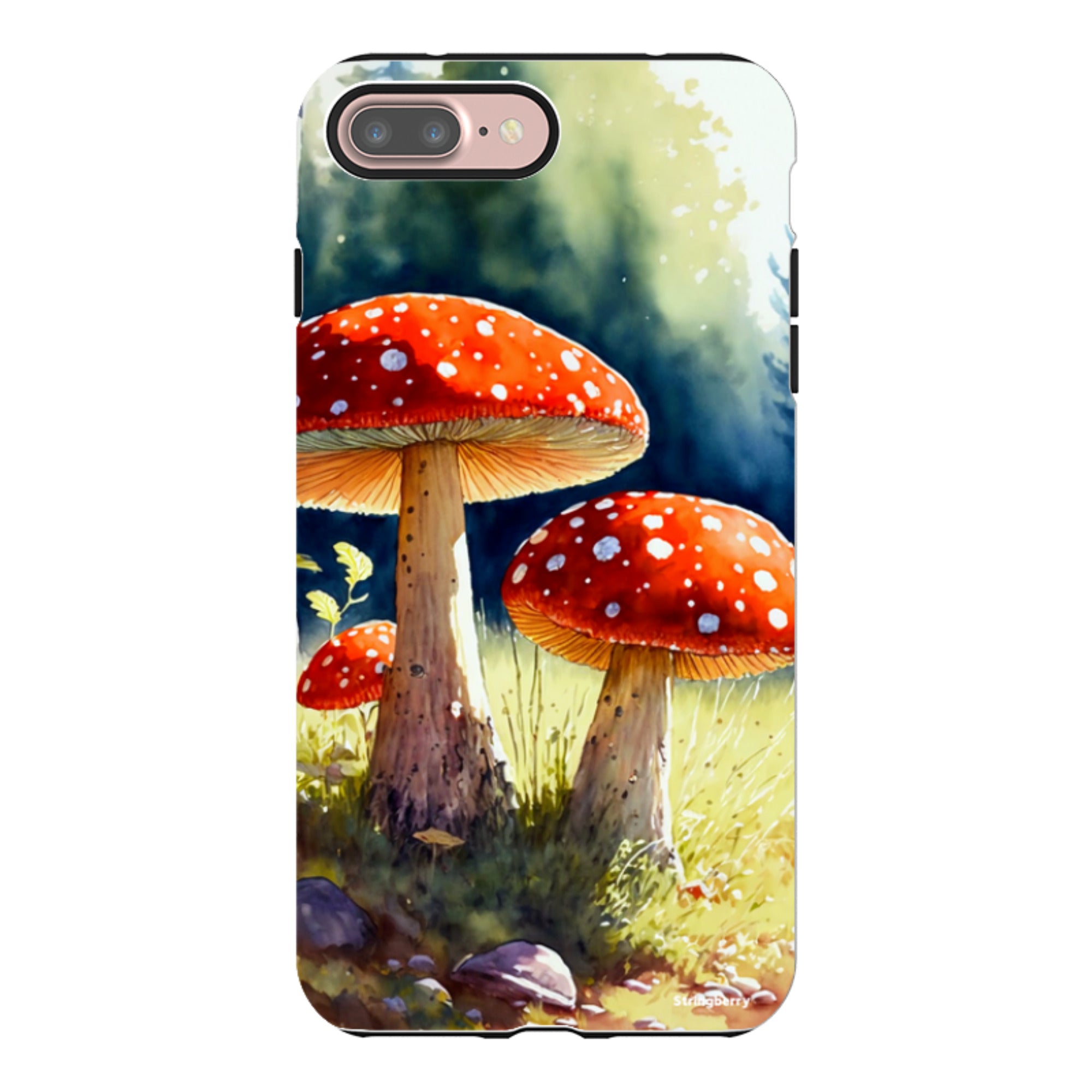 iPhone Tough Case - Mushroom Colour III