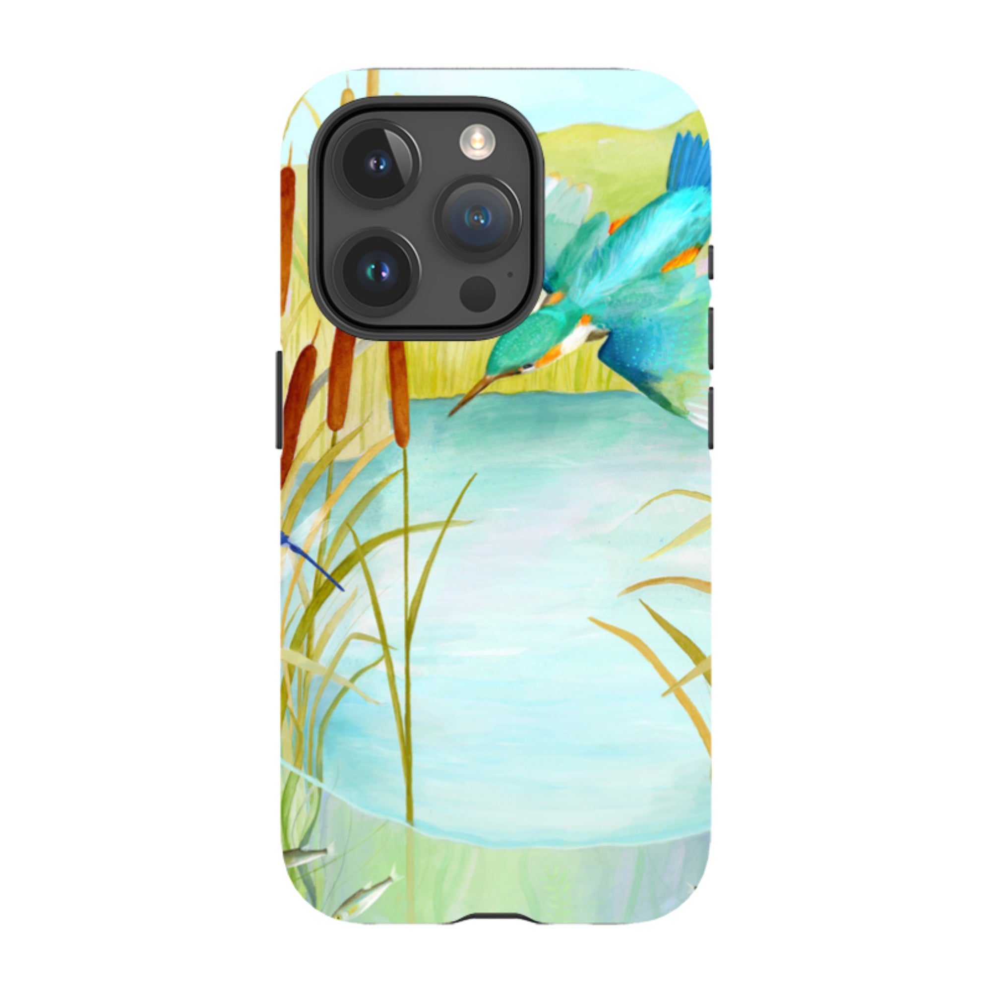 iPhone Tough Case - Kingfisher By Bex Parkin