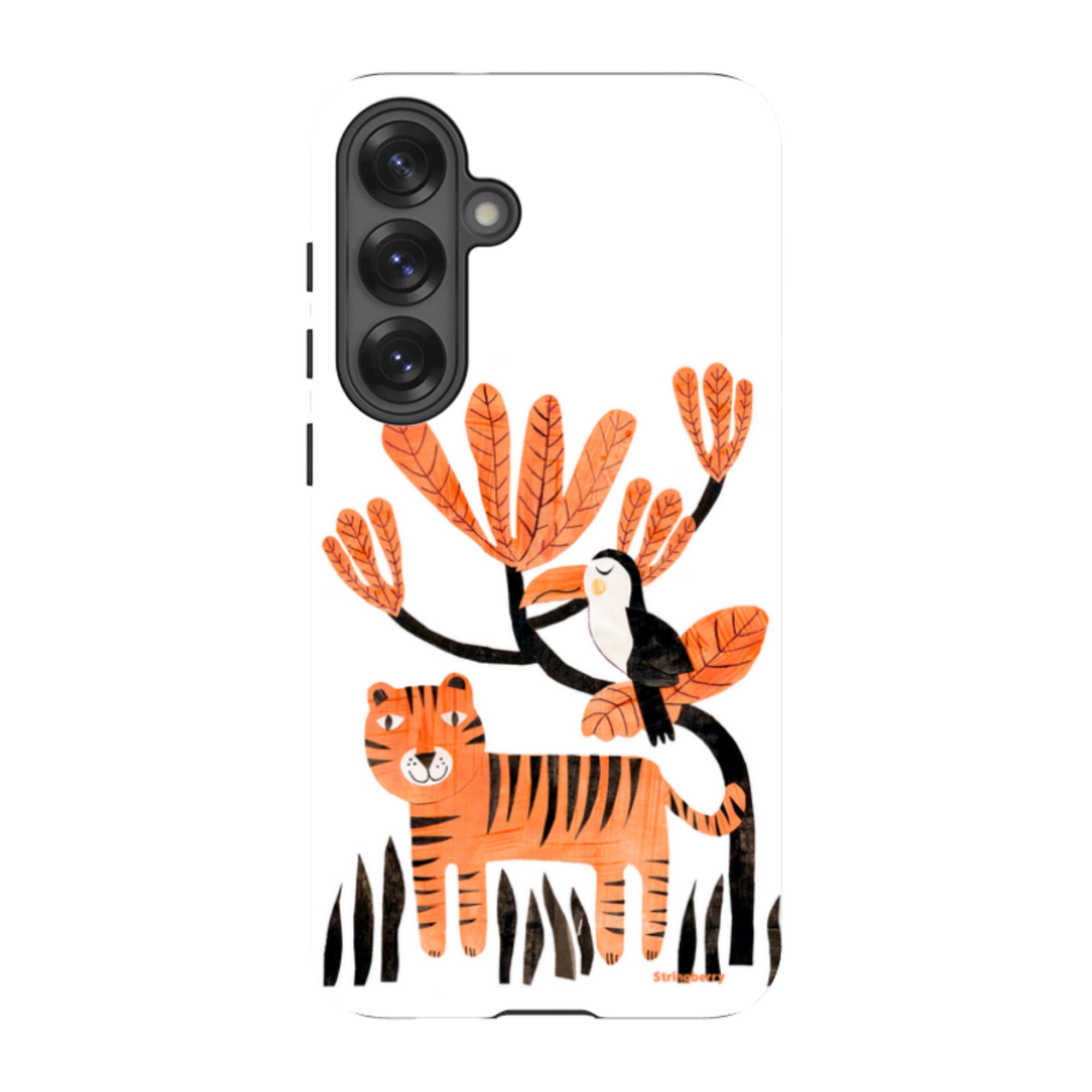 Samsung Tough Case - Tiger And Toucan By Tracey English