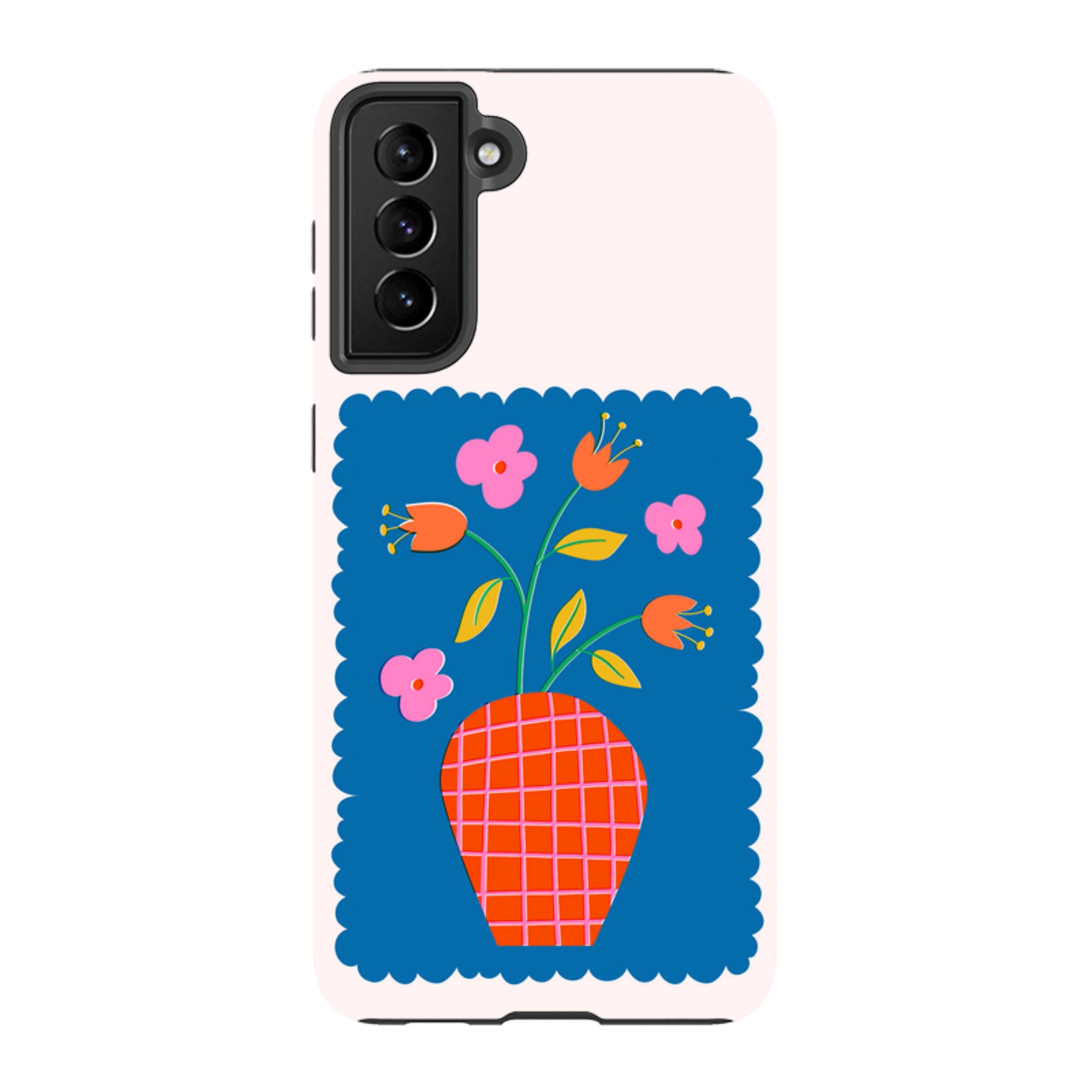 Samsung Tough Case - Floral Stamp