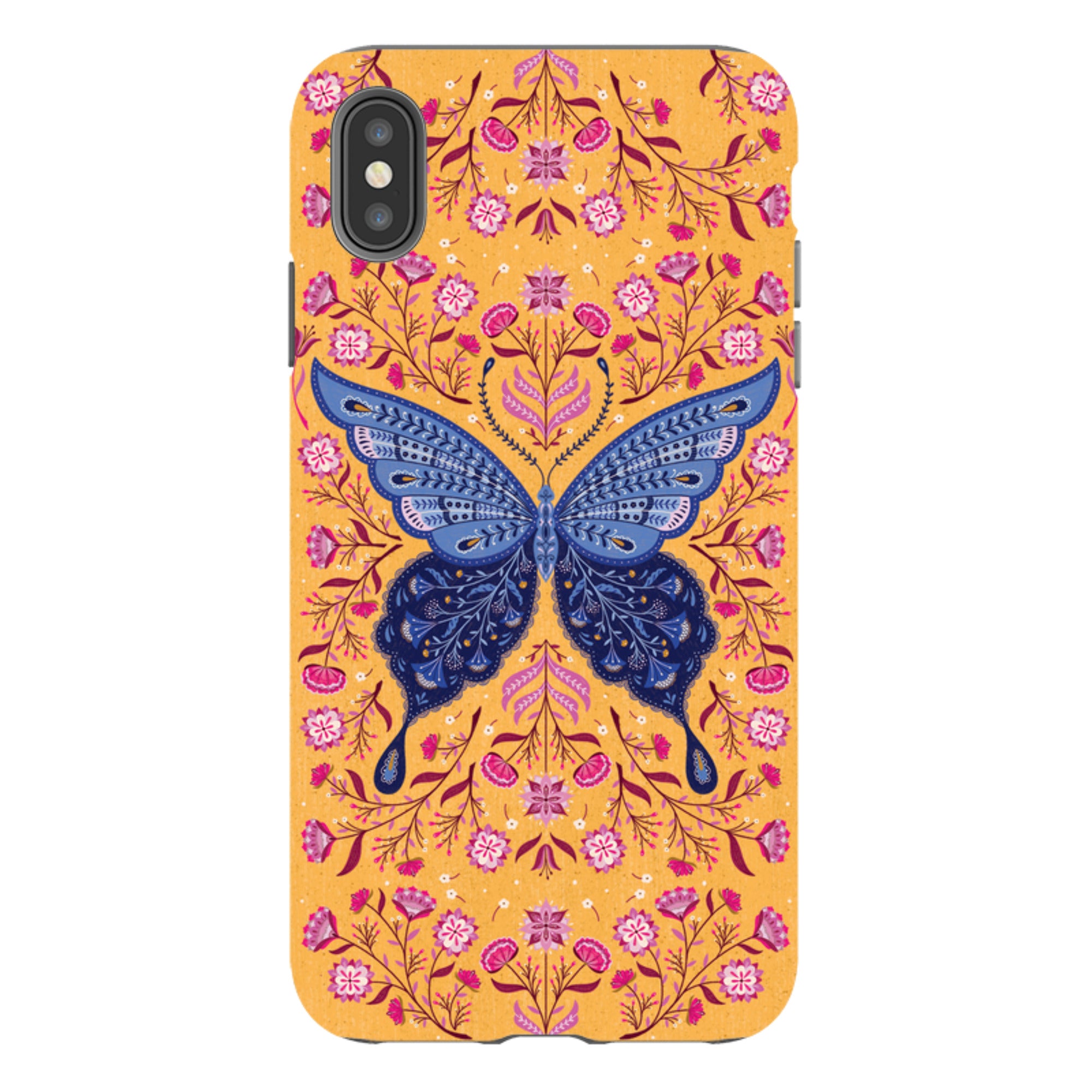 iPhone Tough Case - Butterfly By Jenny Zemanek