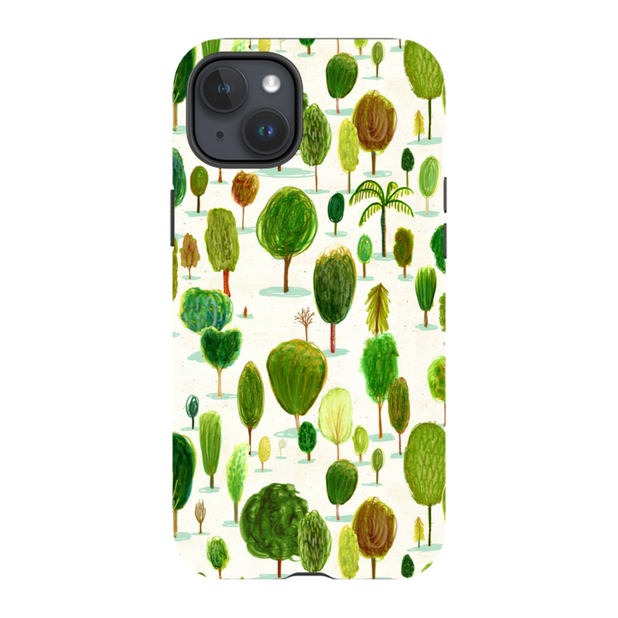 iPhone Tough Case - Summer In The Arboretum By Katherine Quinn