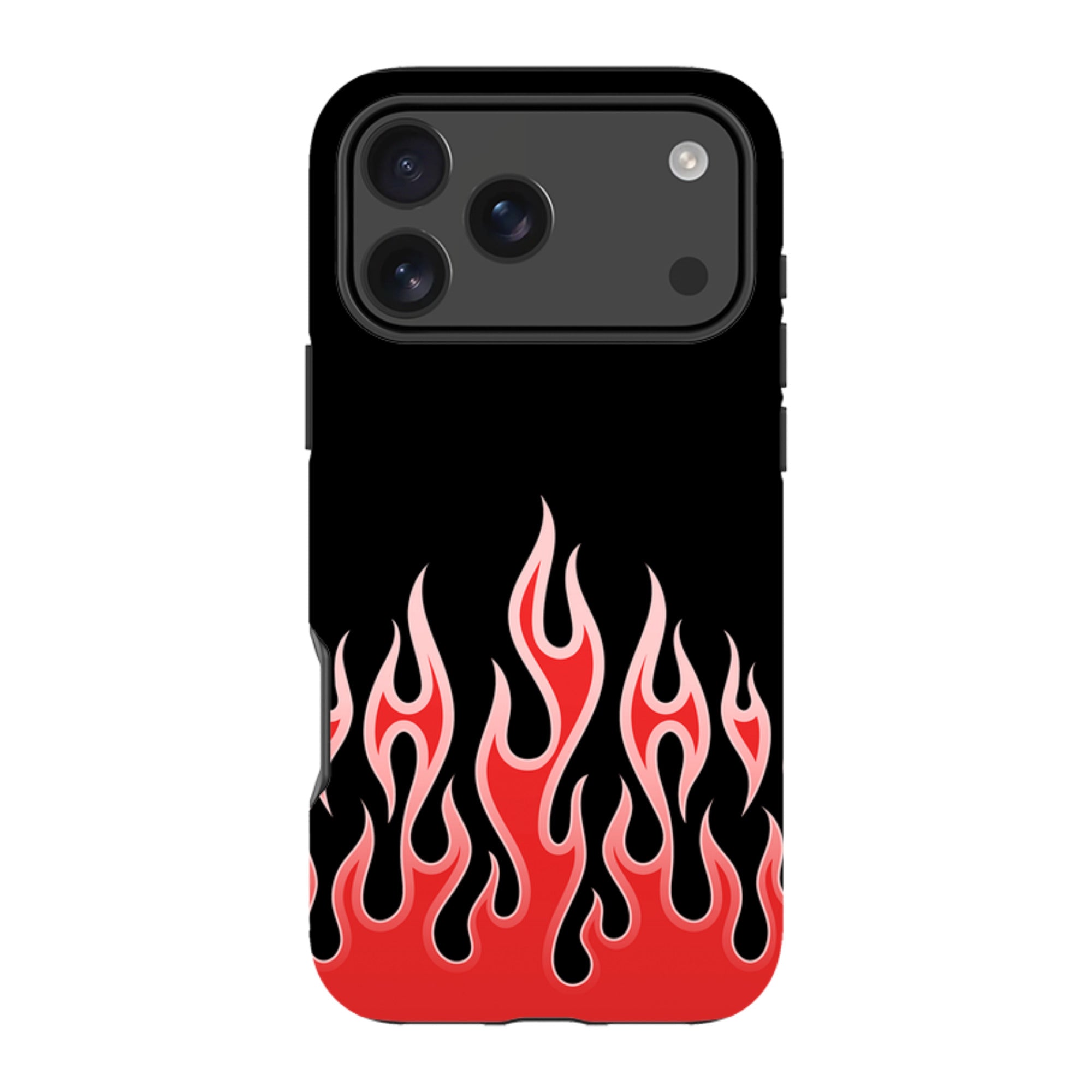 iPhone Tough Case - Red Flames