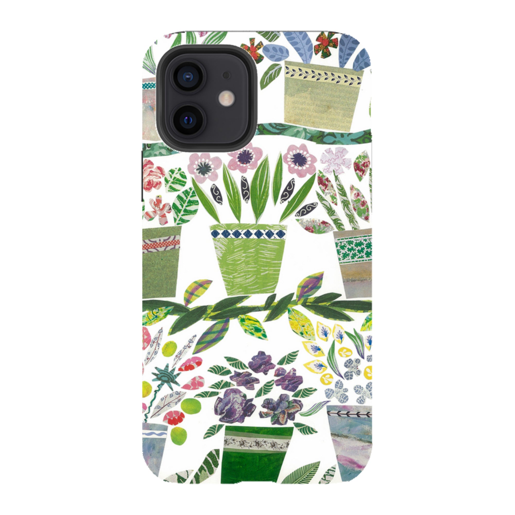 iPhone Tough Case - Flowerpots By Jane Robbins