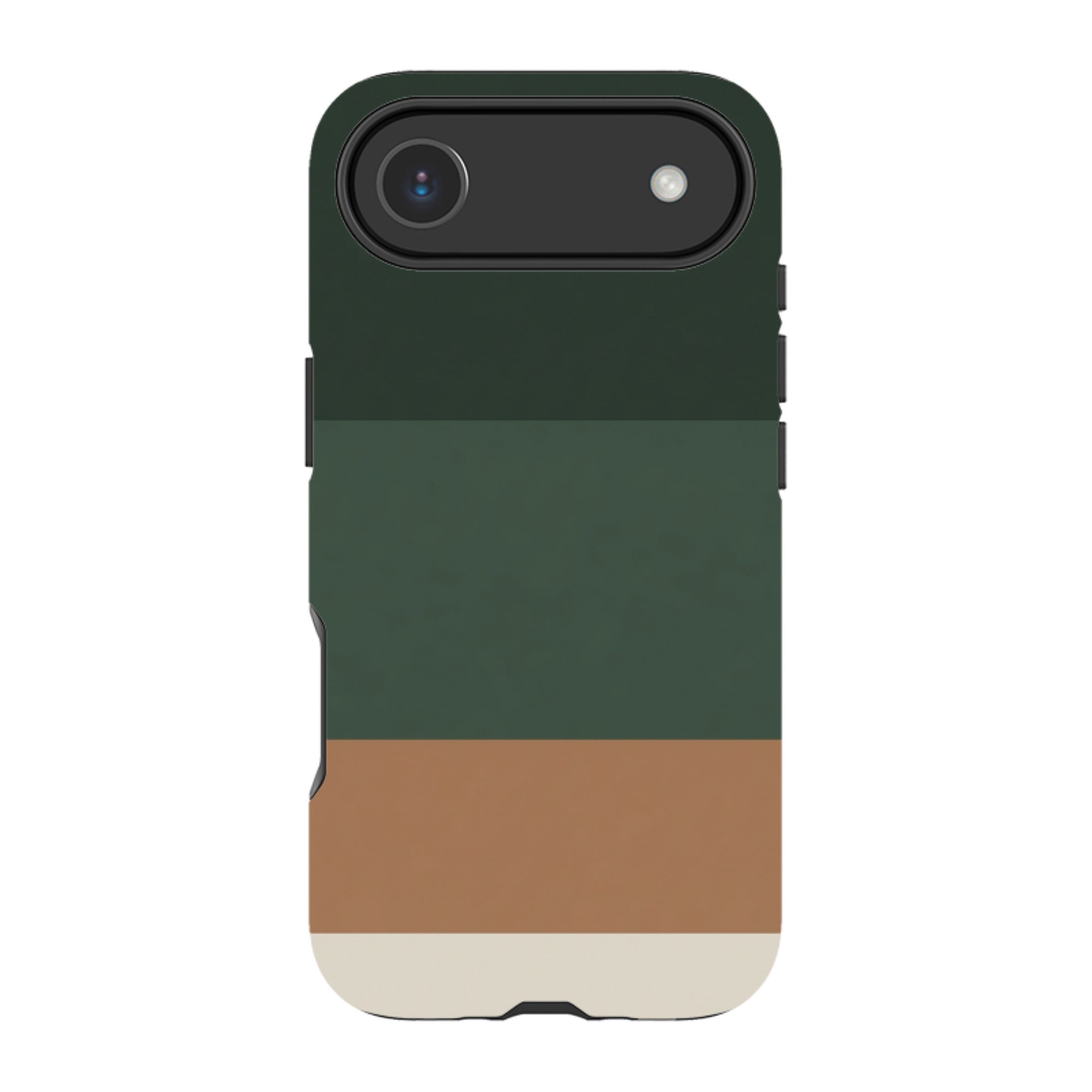 iPhone MagSafe Tough Case - Terracotta and Green Gradient