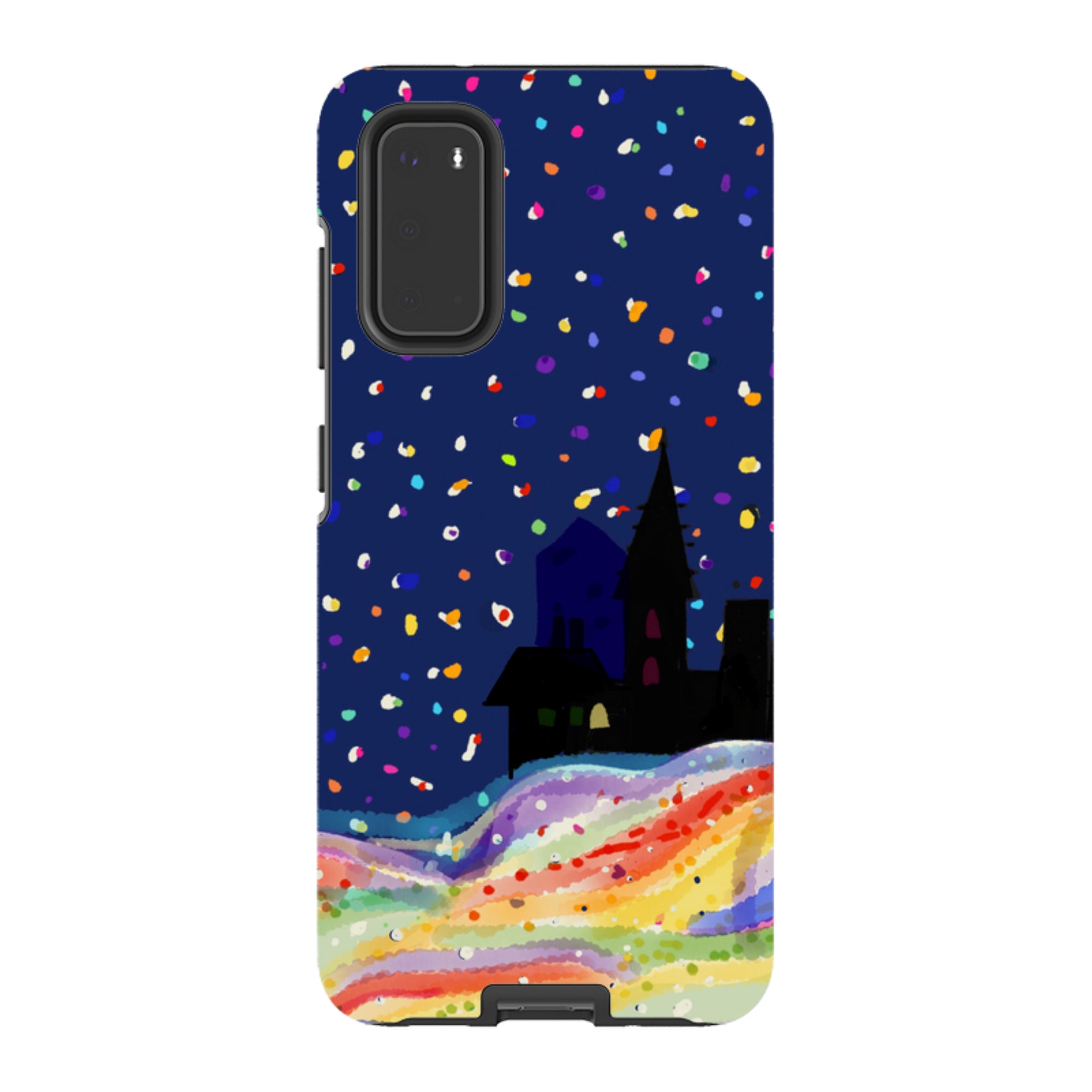 Samsung Tough Case - Rainbow Snow By Sarah Campbell
