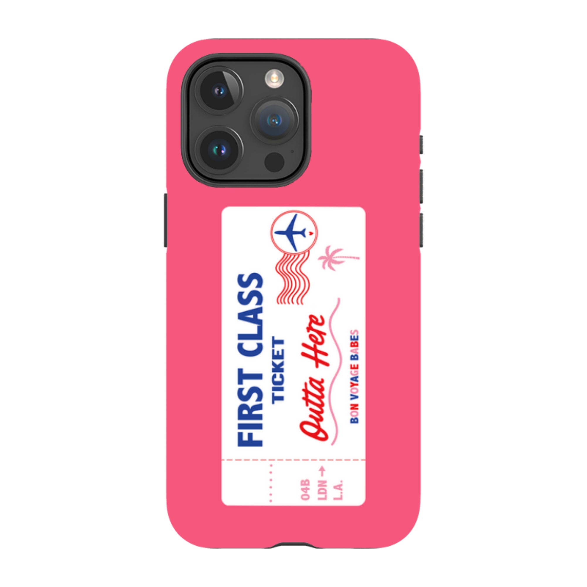 iPhone Tough Case - First Class Peach