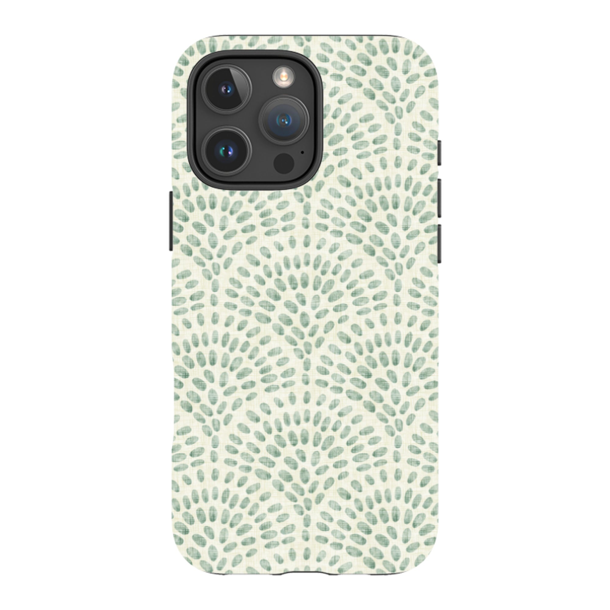 iPhone Tough Case - Scallop - Sage By Katherine Quinn