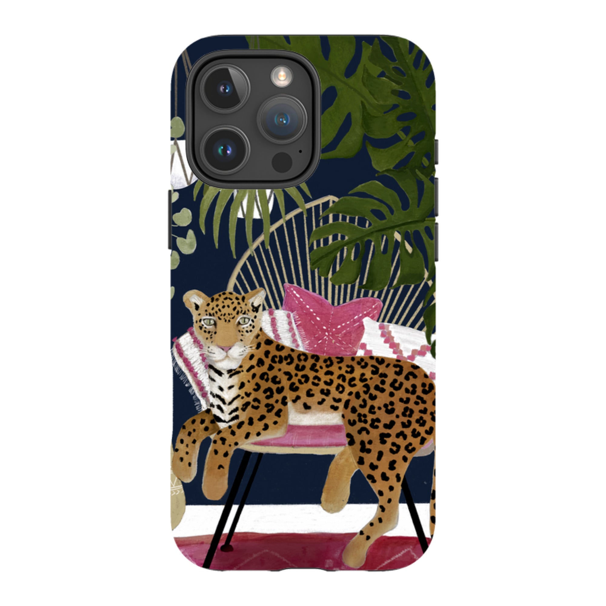 iPhone MagSafe Tough Case - Boho Leopard By Bex Parkin