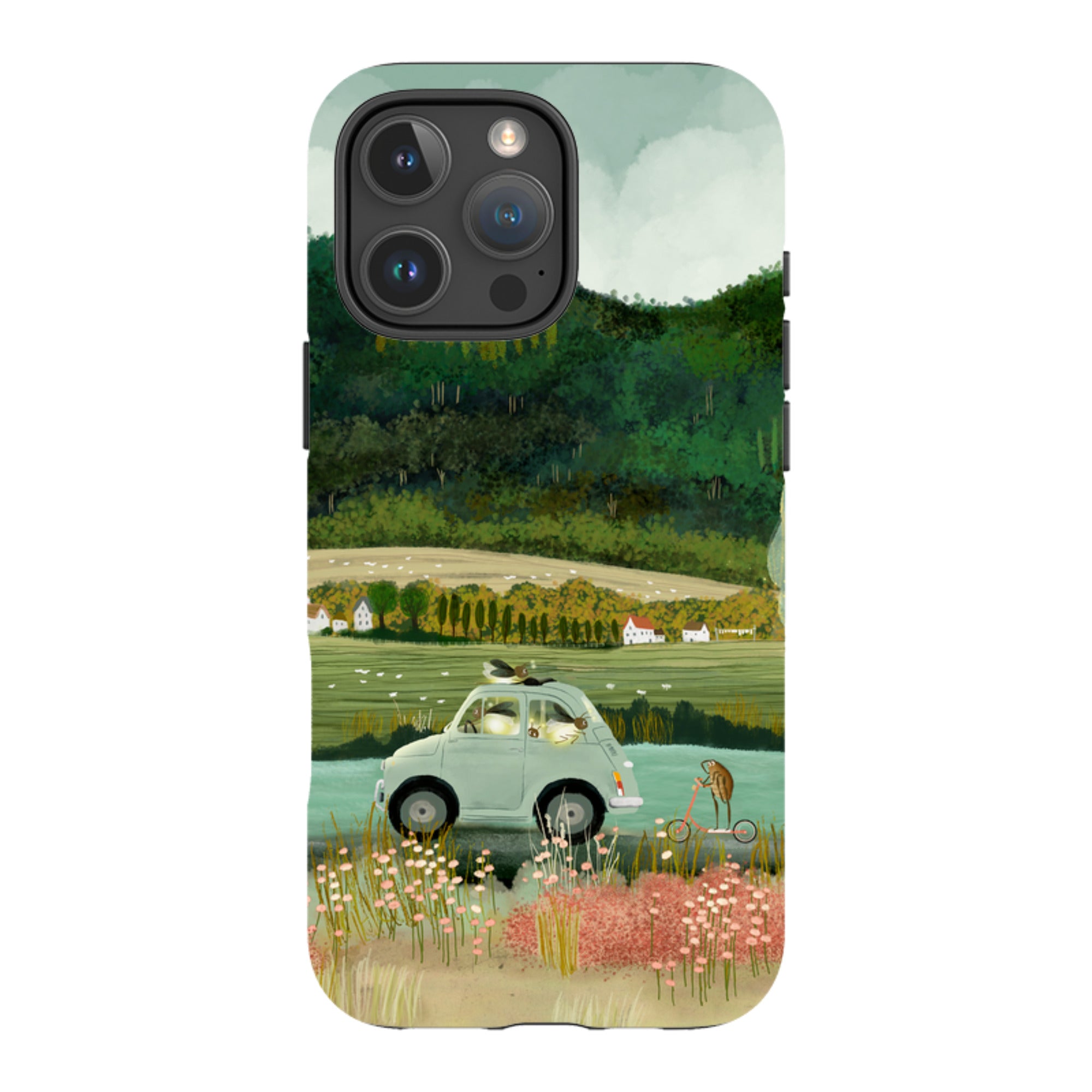 iPhone MagSafe Tough Case -  Lightening Bugs By Katherine Quinn