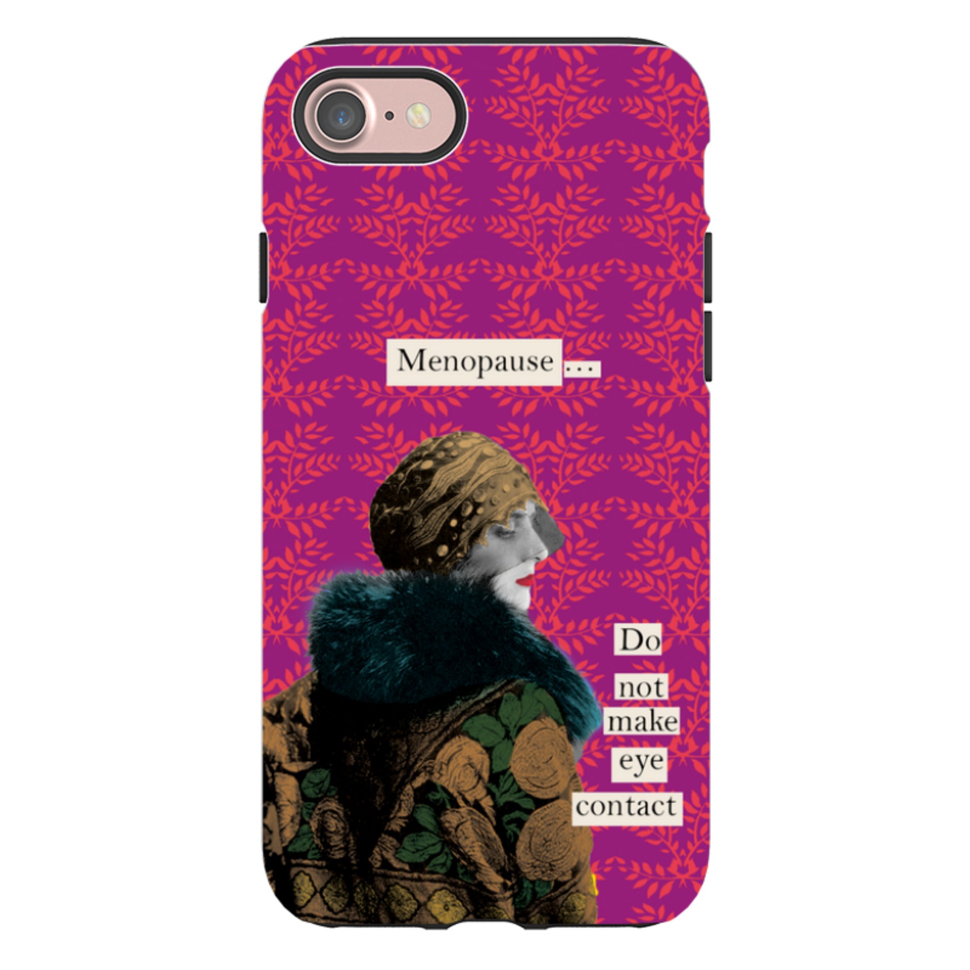 iPhone Tough Case - Menopause By Clare Jordan