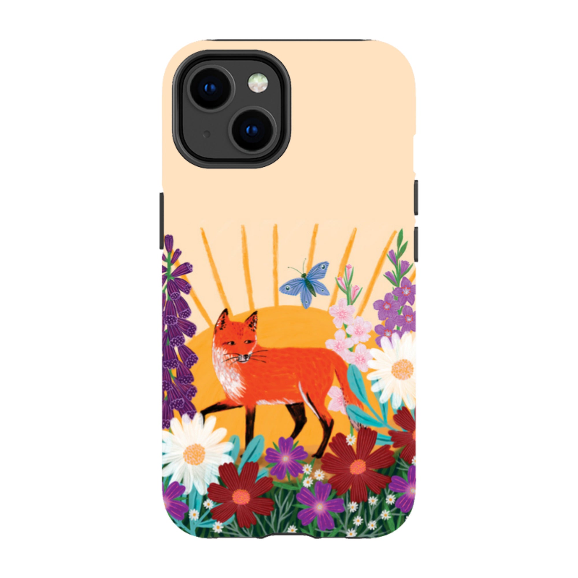 iPhone Tough Case - Summer Fox By Lee Foster Wilson