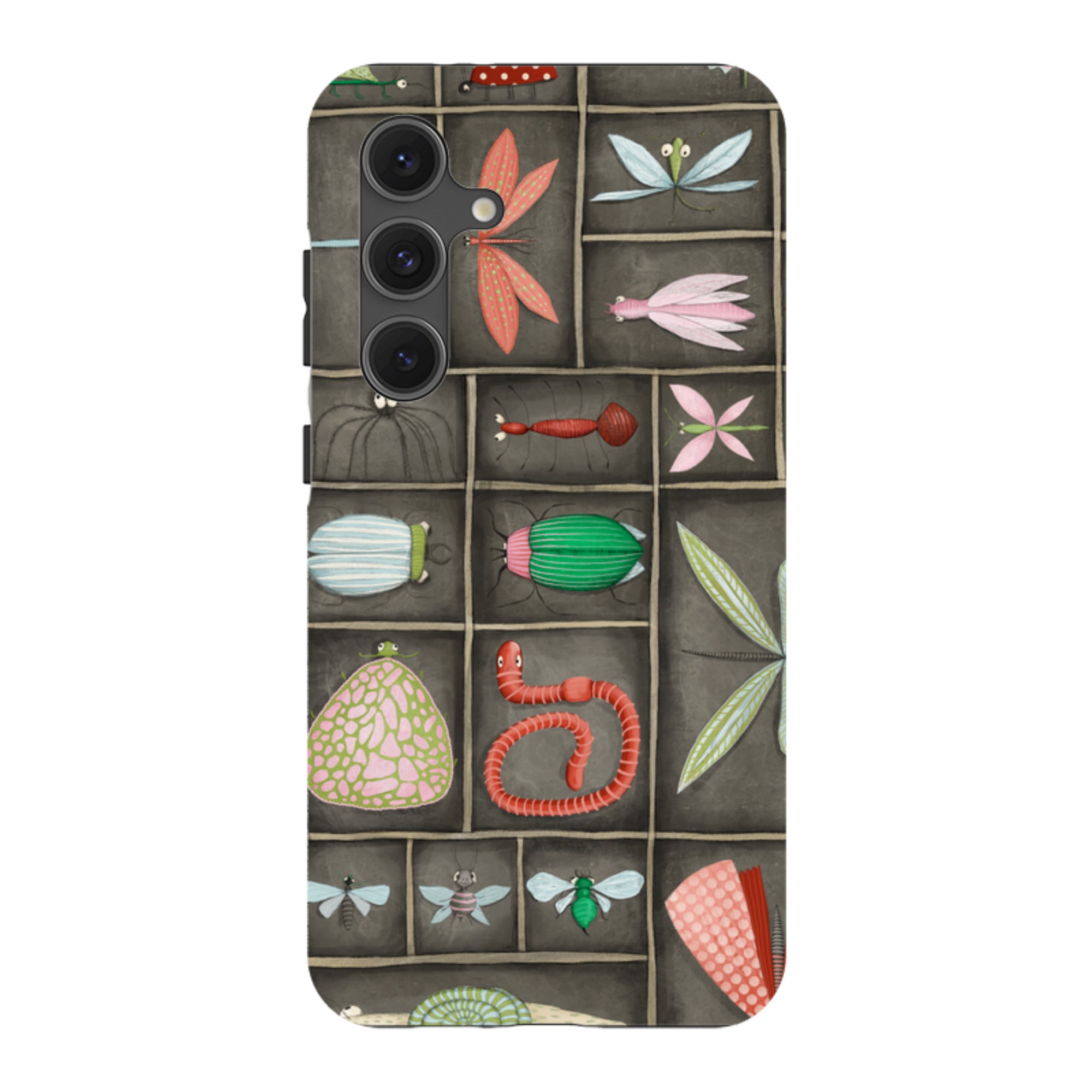 Samsung Tough Case - Cabinet Of Bugs By Maja Lindberg