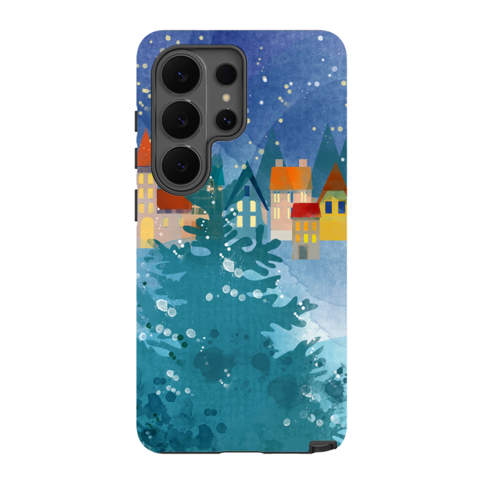 Samsung Tough Case - Winter Town