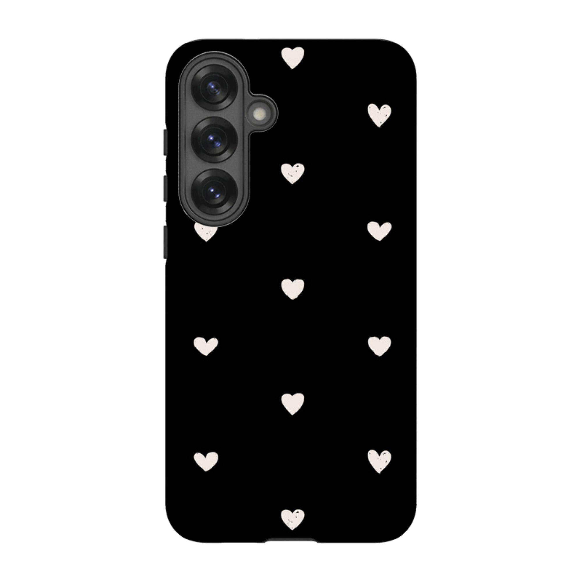 Samsung Tough Case - Hearts Black
