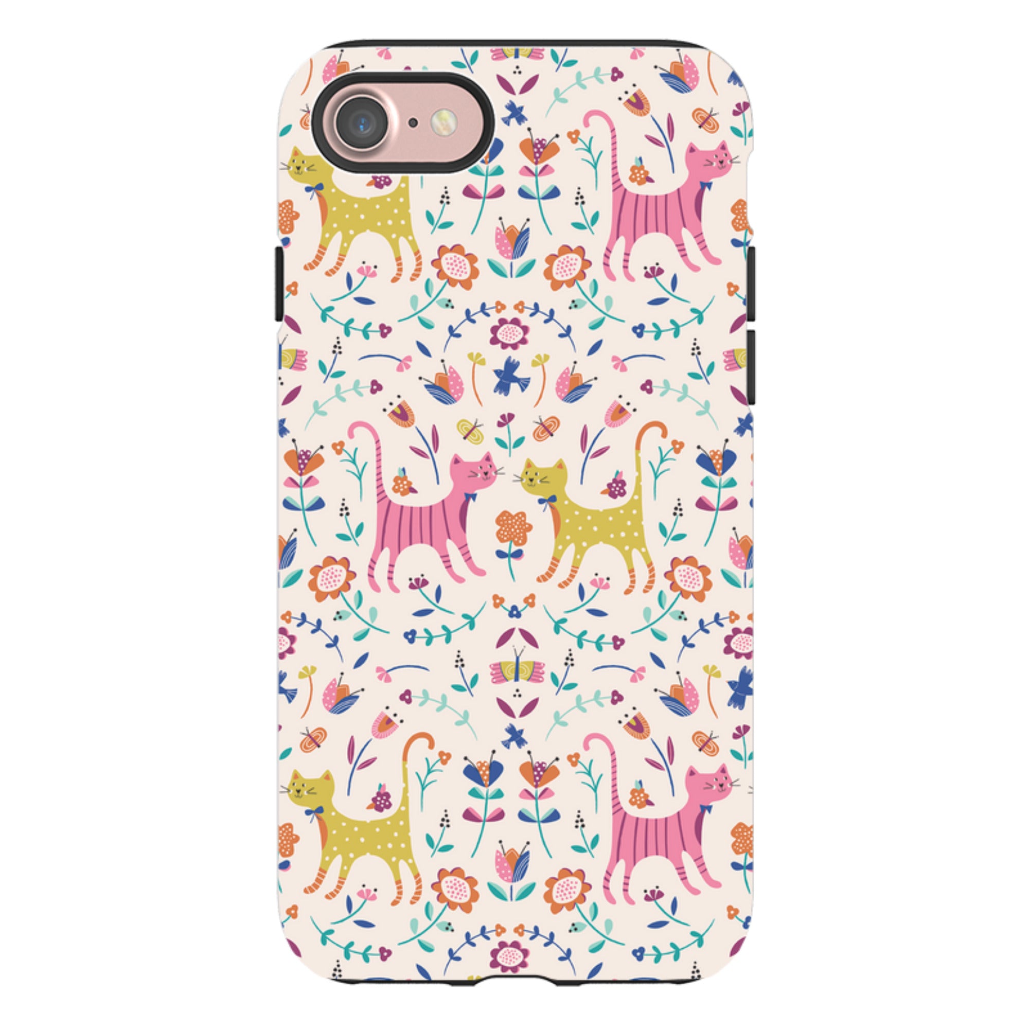 iPhone Tough Case - Meow By Ali Brookes