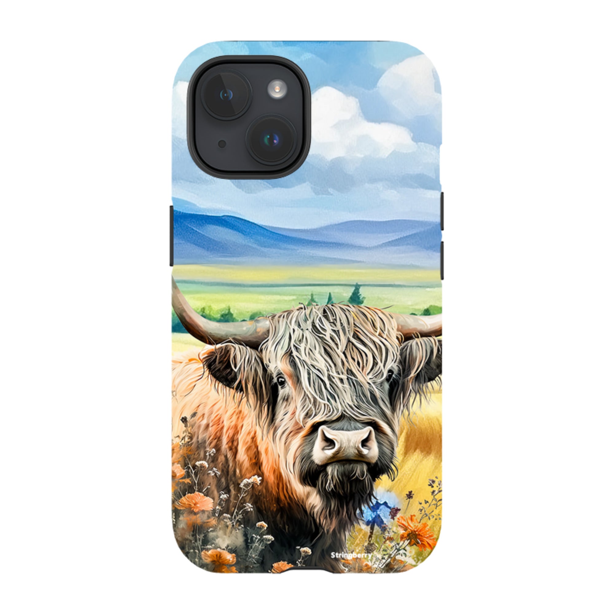 iPhone Tough Case - Highland Cow V